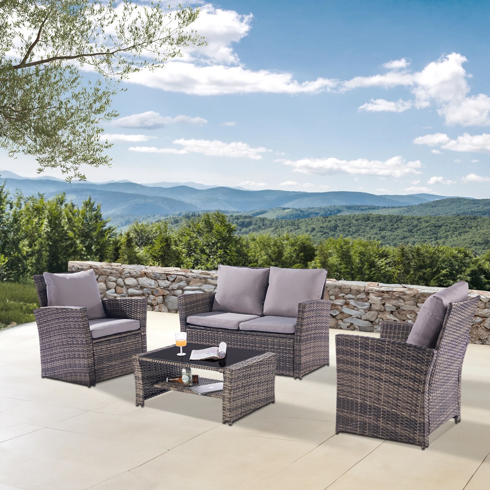Maocao Hoom BHW874S00005 Patio-Conversation-Sets - View #6
