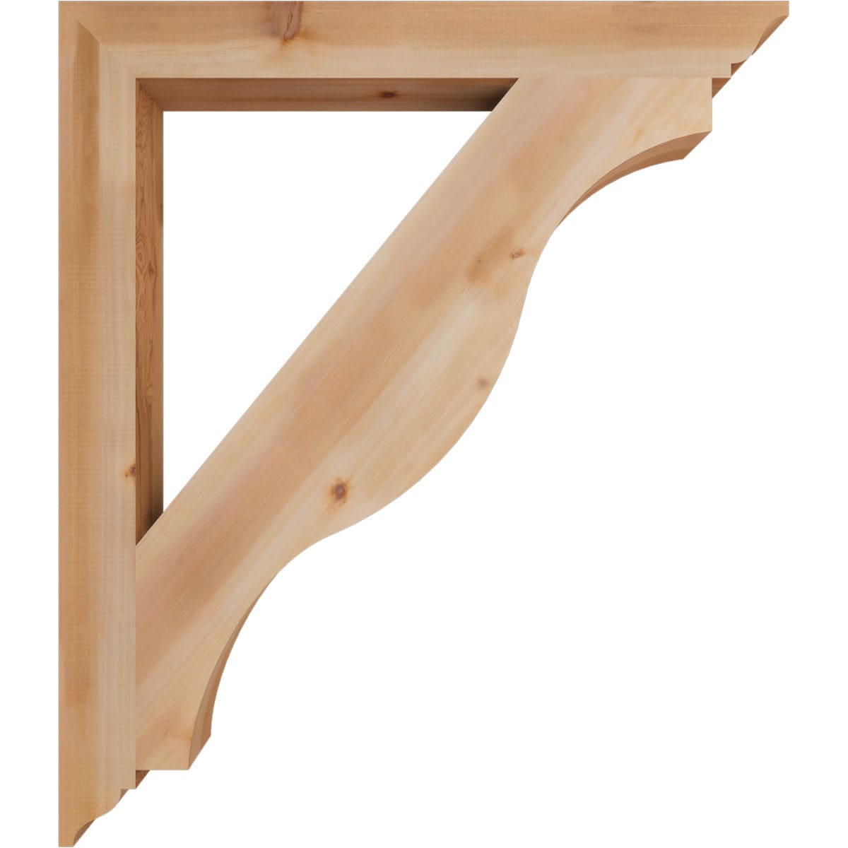 Ekena Millwork BKT04X38X44FST01SWR Exterior-Brackets-Braces - View #3