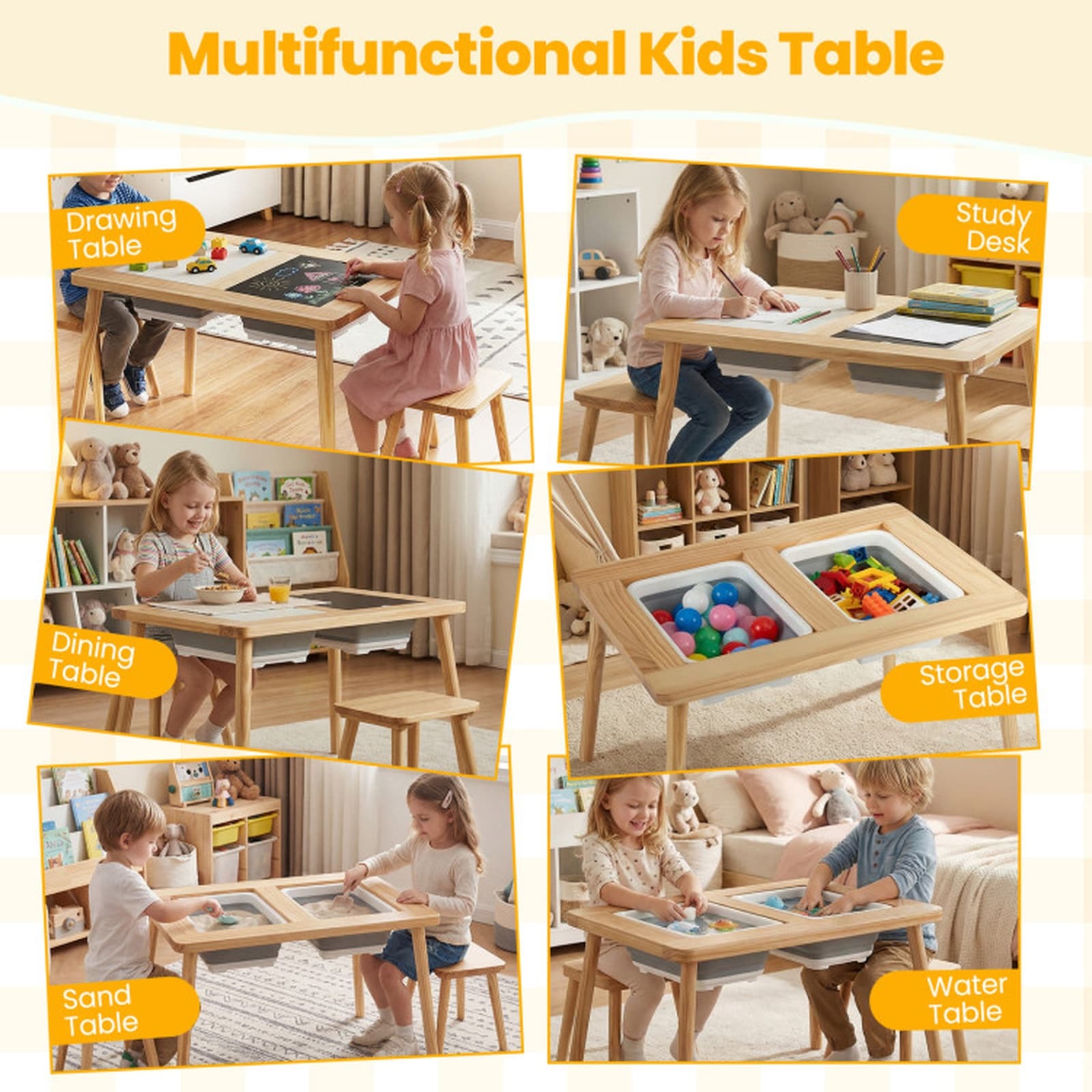 SUGIFT LW047SUGHY791 Kids-Play-Tables - View #5