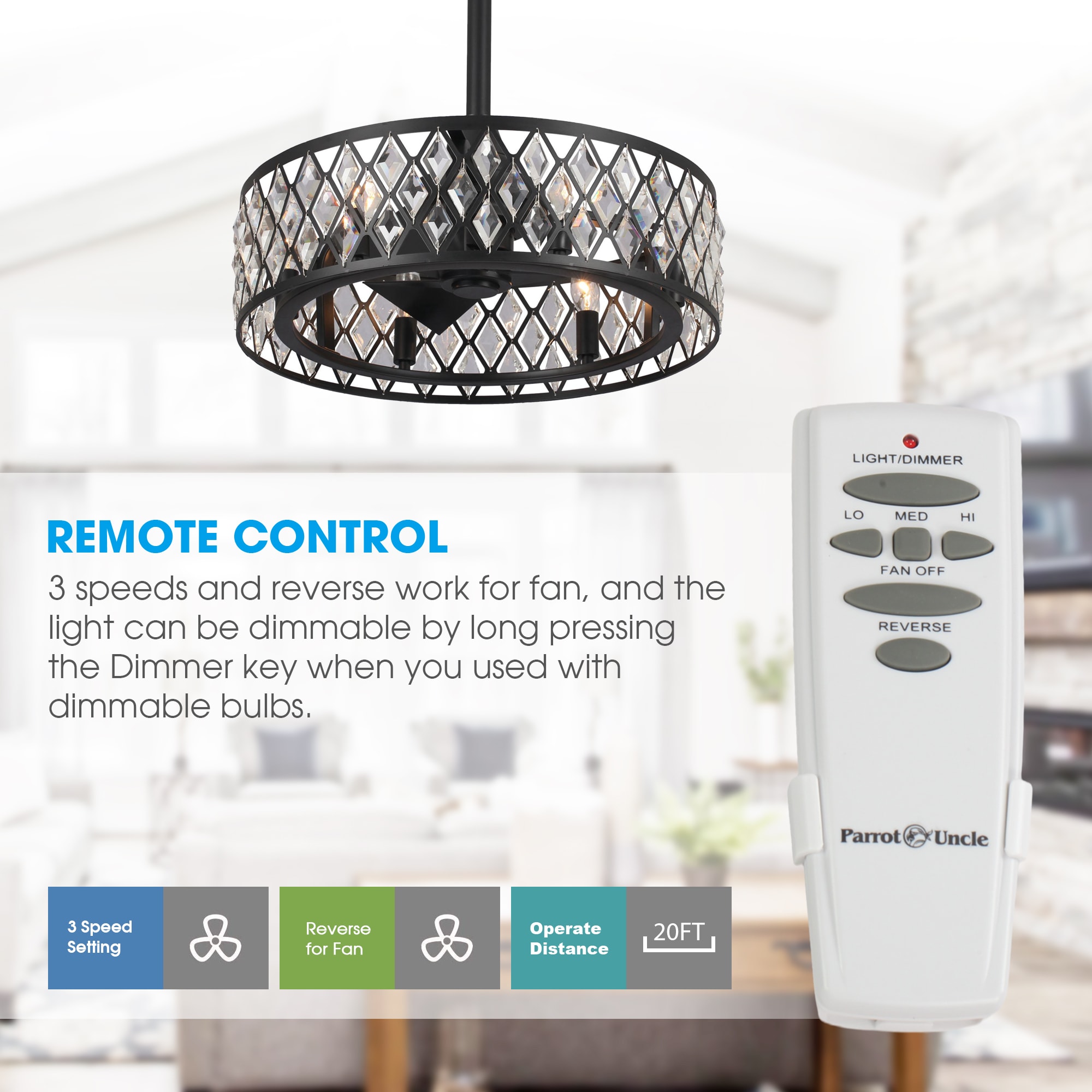 Parrot Uncle F8221110V Ceiling-Fans - View #12