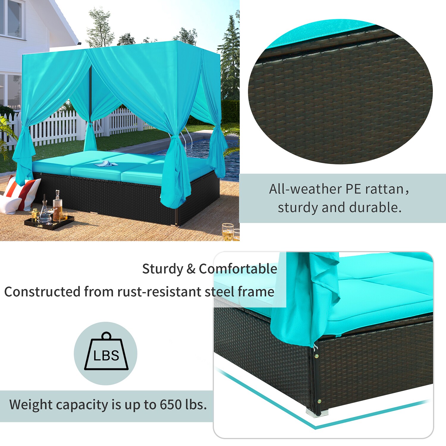Bybafun YA0200190 Patio-Sofas-Daybeds - View #10