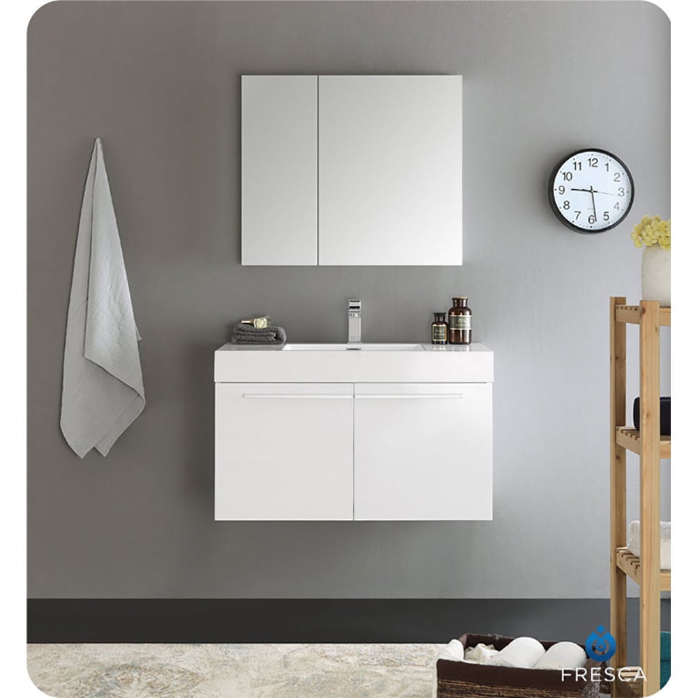 Fresca FCB8090WH vanities - View #14