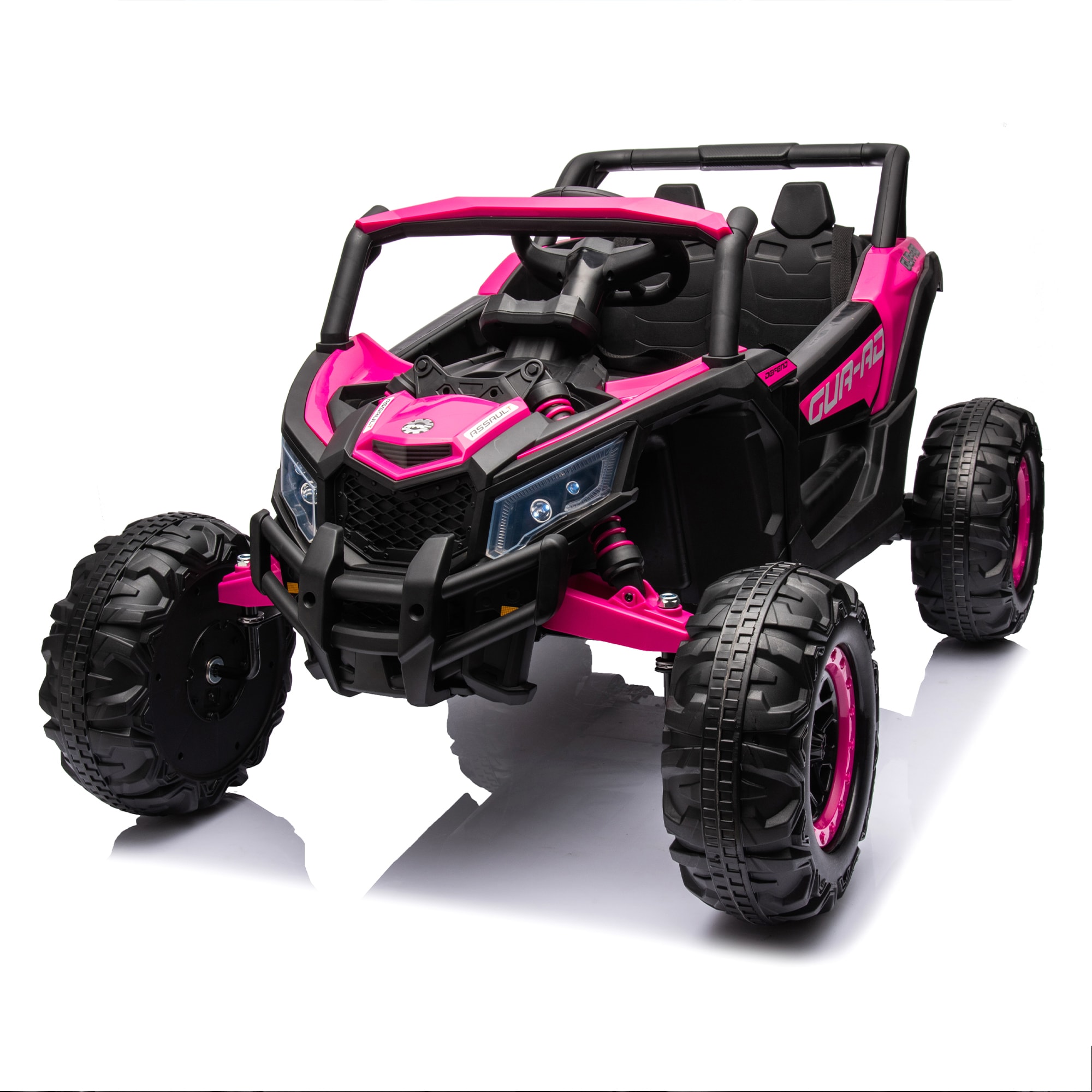 Gaierptone YYLMXA3Q1Q3 40.94-in Pink 12-volt Toy Car (Battery Charger Included)