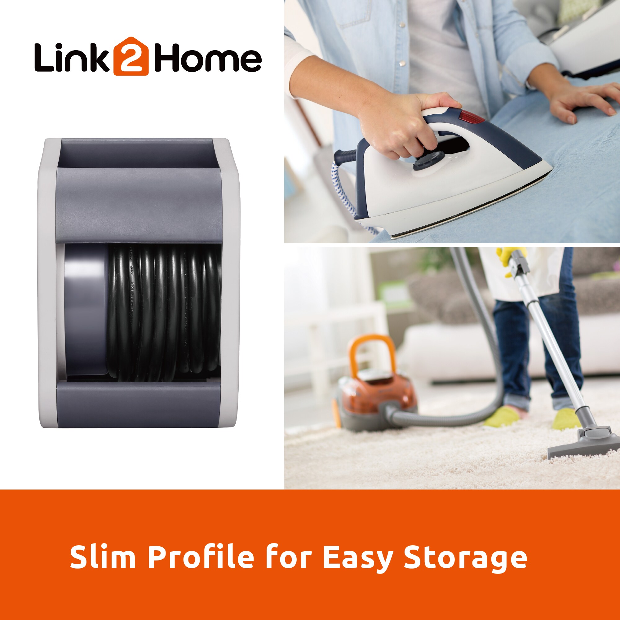 LINK2HOME EM-EL-250G Cord-Reels-Management-Storage - View #6