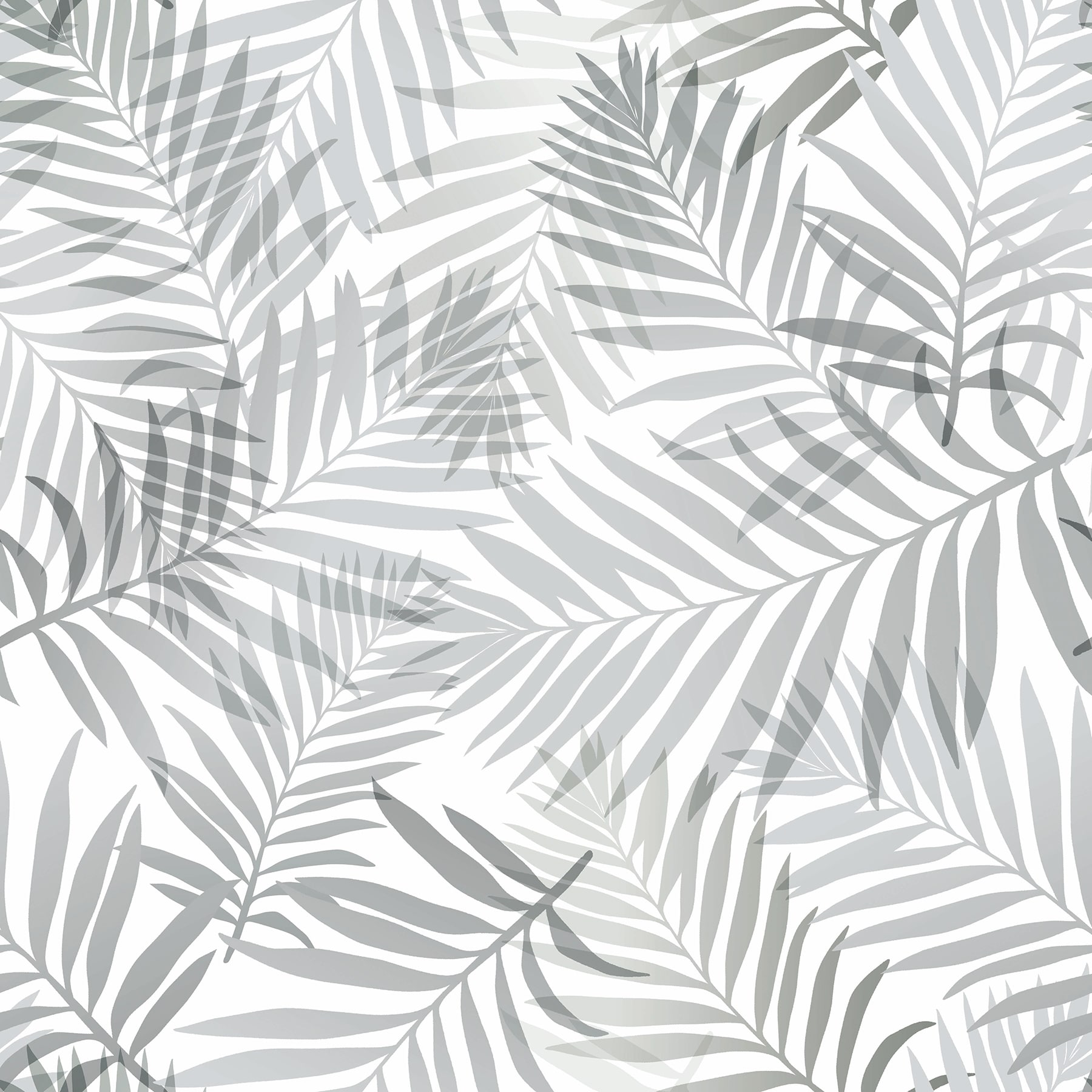 RoomMates RMK12187PLW 30.8-Sq. Feet Gray Vinyl Ivy/Vines Self-adhesive Peel and Stick Wallpaper