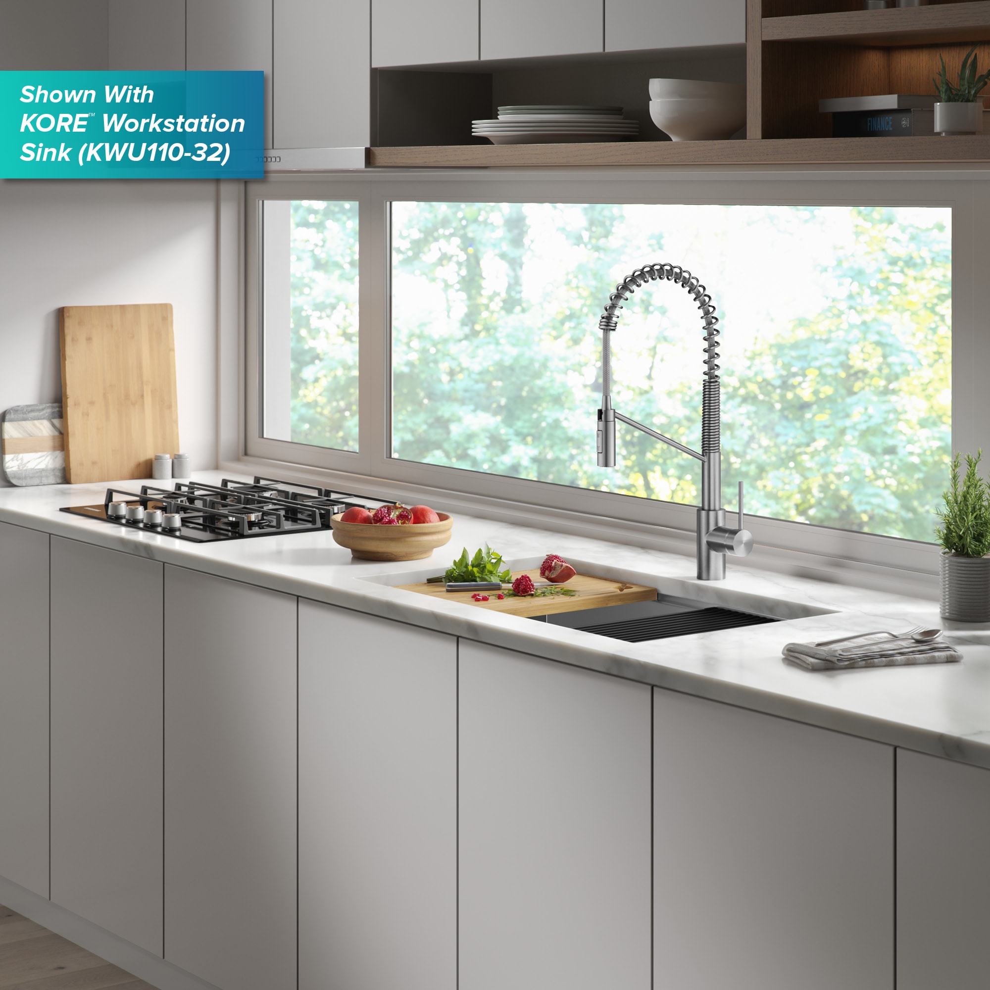 Kraus KSF-2631SFS Kitchen-Faucets - View #17