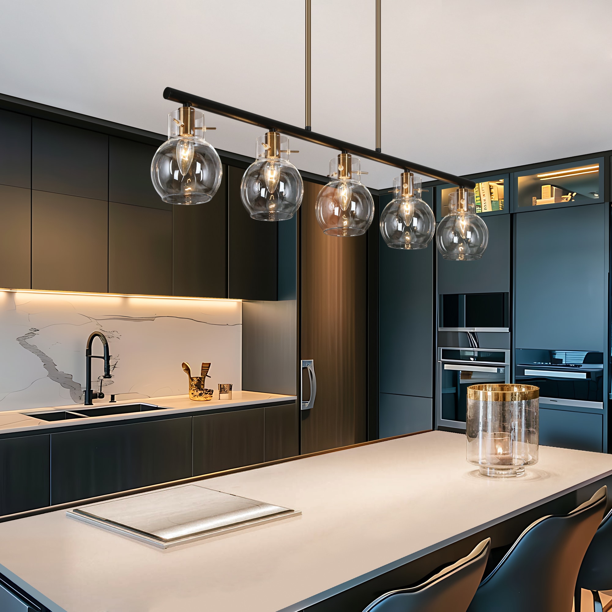 ZEVNI L3JFNRAIW4687SI7 Pendant-Lights - View #2