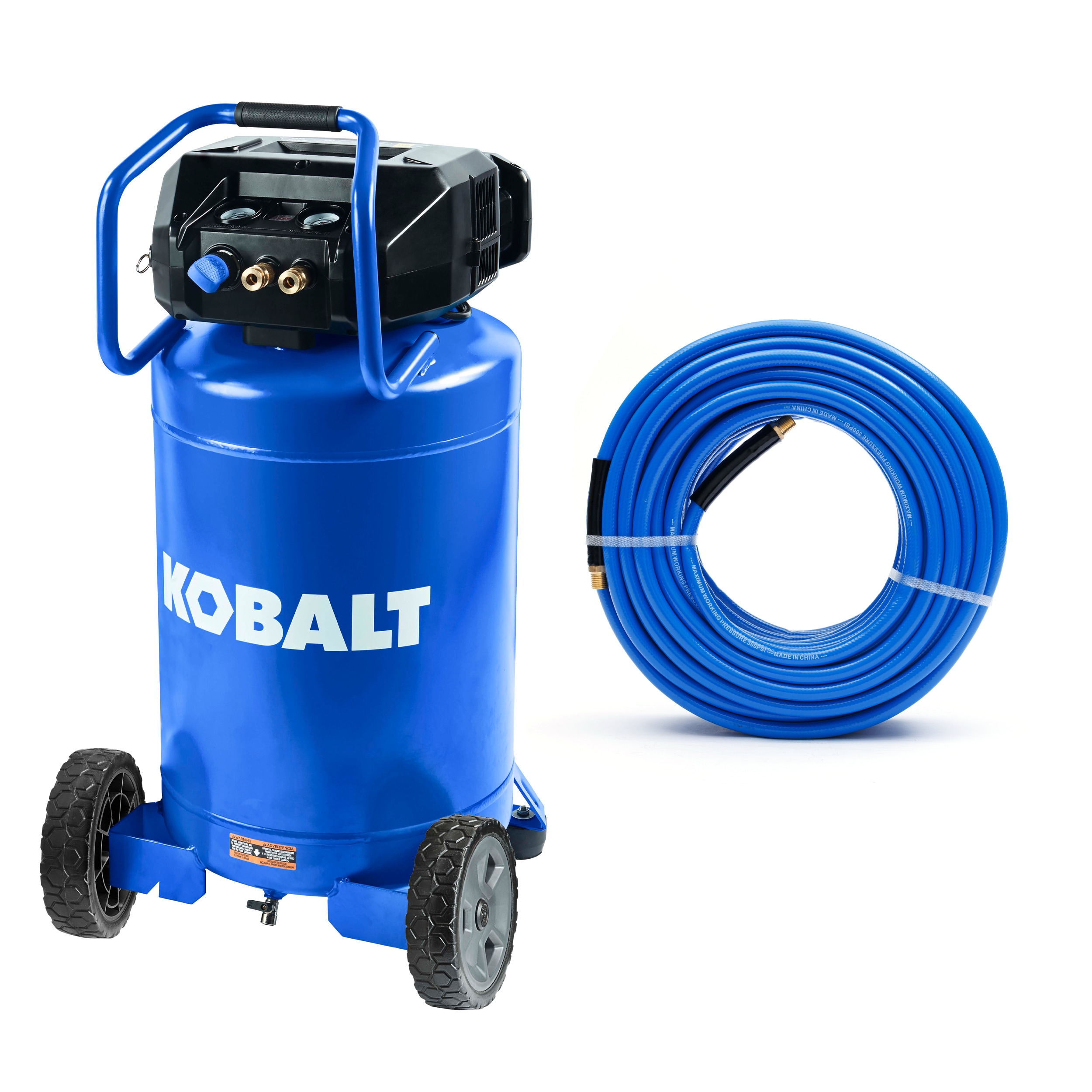Kobalt 20-Gal Compressor and 3/8-IN x 50-FT PVC Air Hose