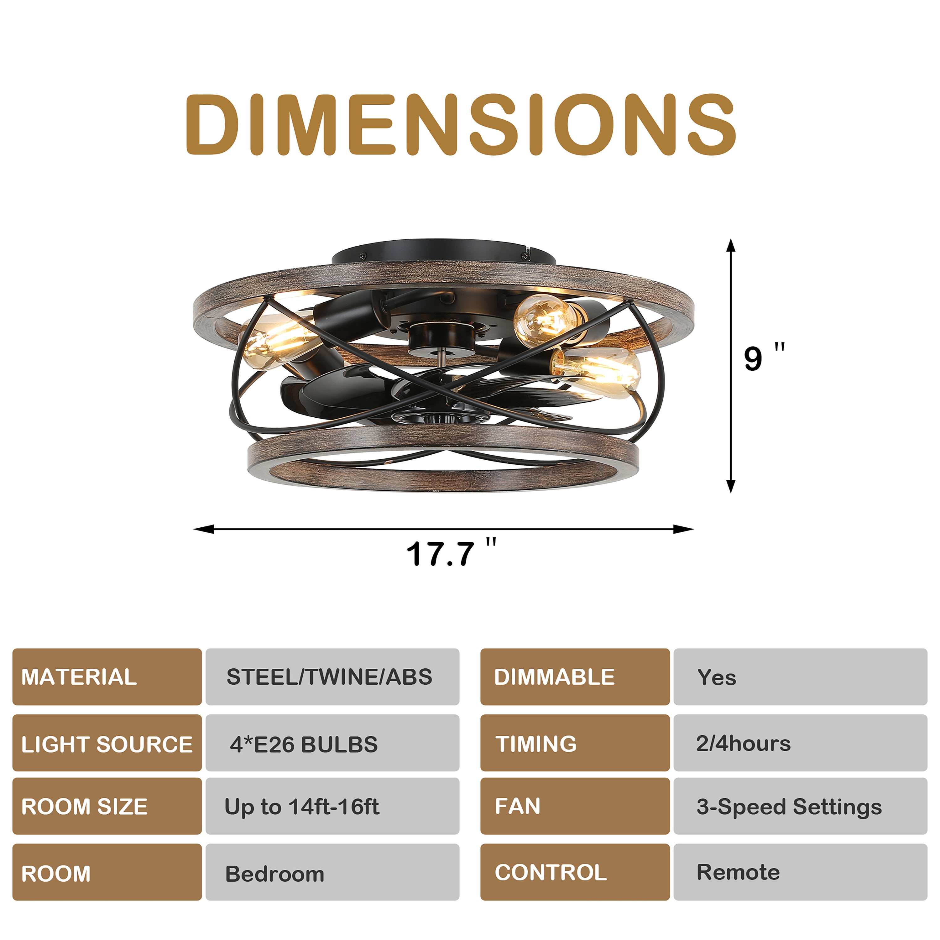 Oaks Decor OK1809 Ceiling-Fans - View #11