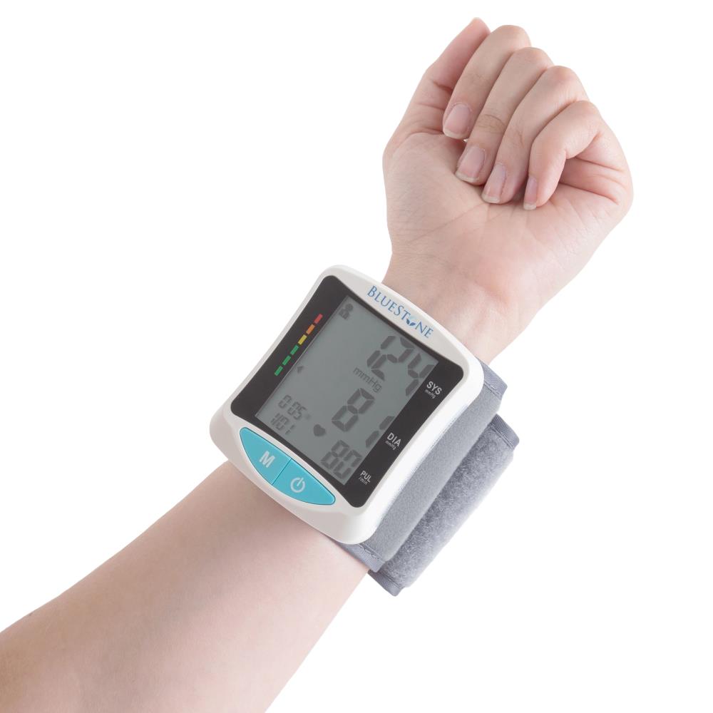 Fleming Supply One-Touch Blood Pressure Monitor Adjustable Wrist Cuff