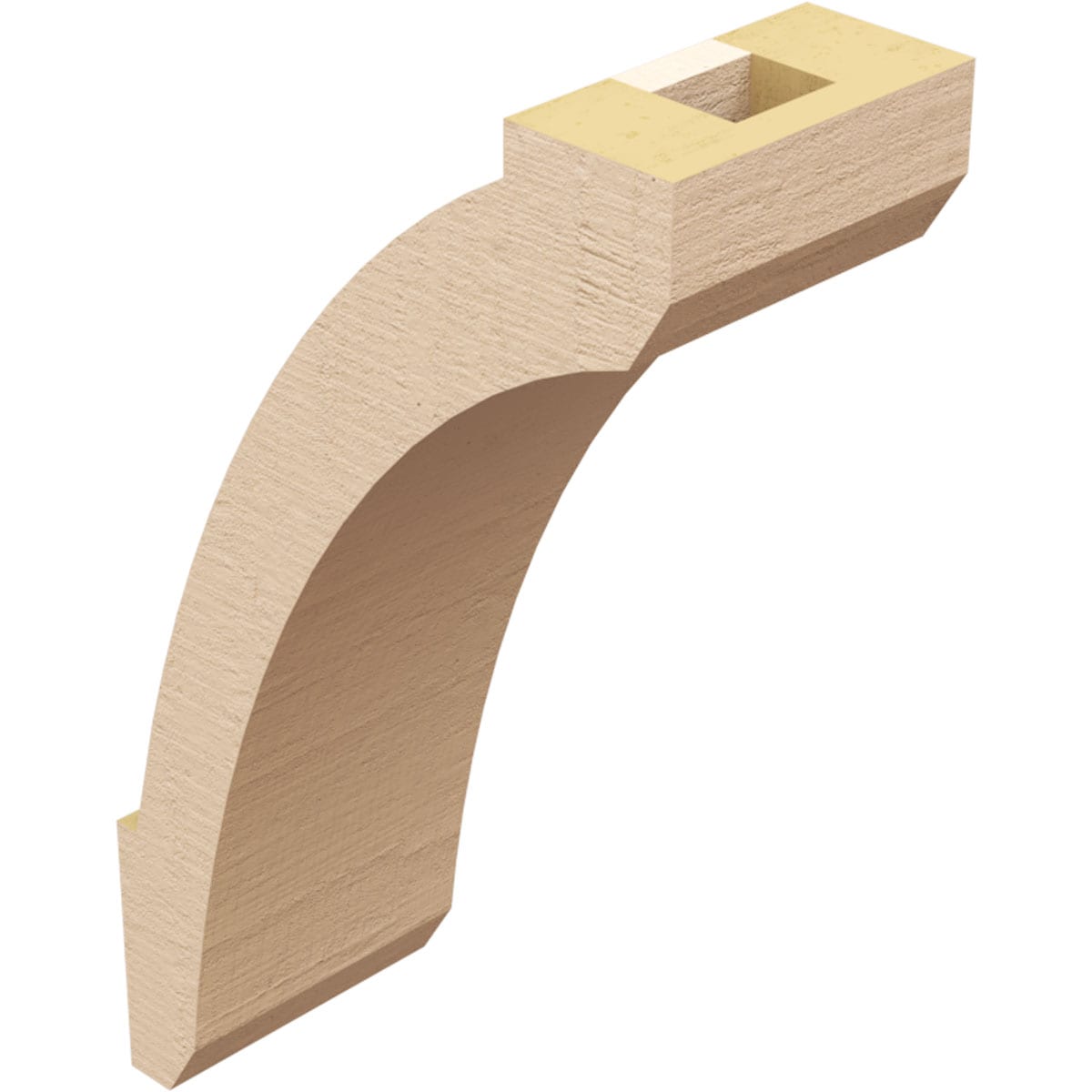 Ekena Millwork BRCUR03X06X10LFTRCPR braces - View #6