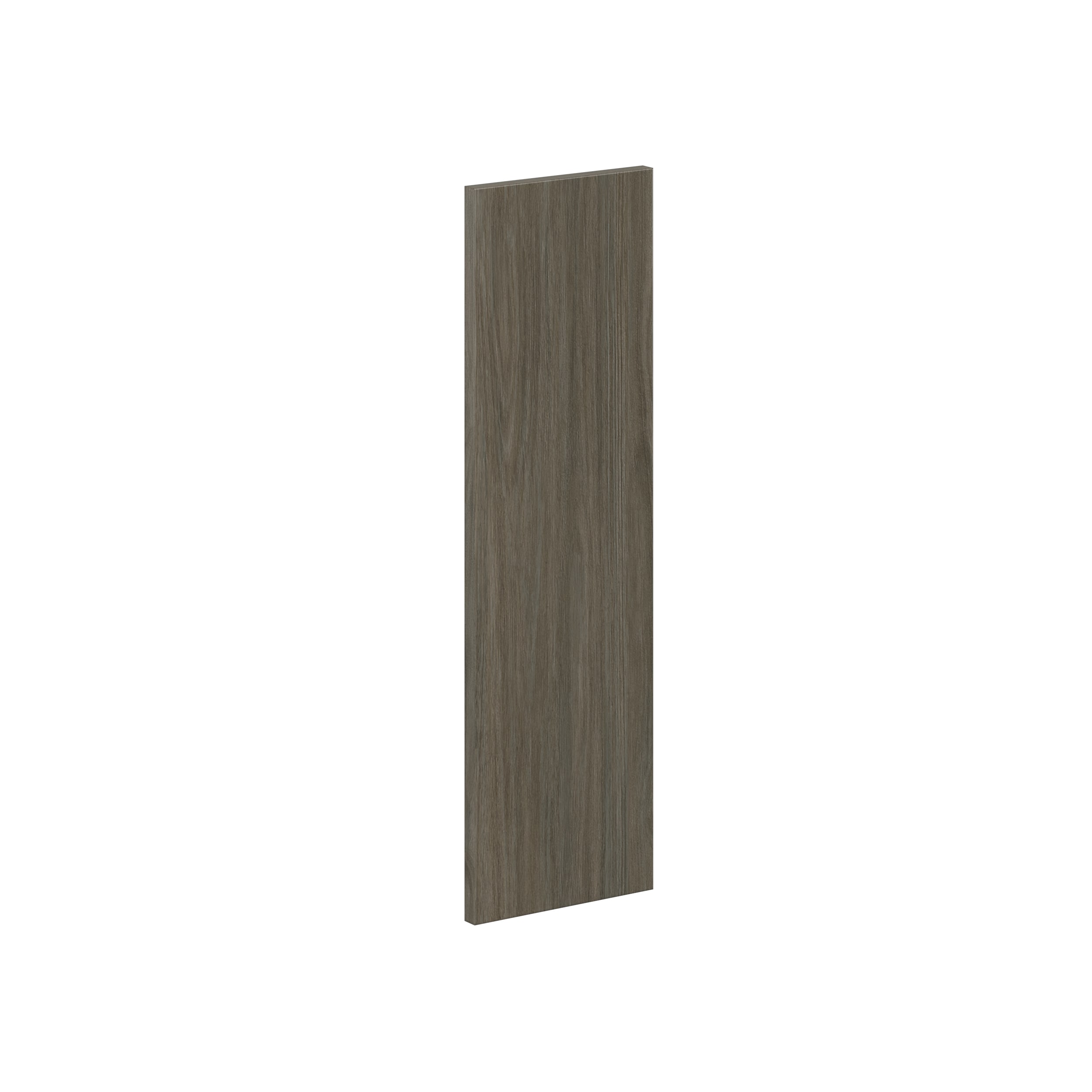 Hugo&Borg DSDR930-SA Savane 9-in W x 30-in H Burnt Walnut Laminate Slab Base and wall cabinet doors (Fits 9-in x 30-in wall box )