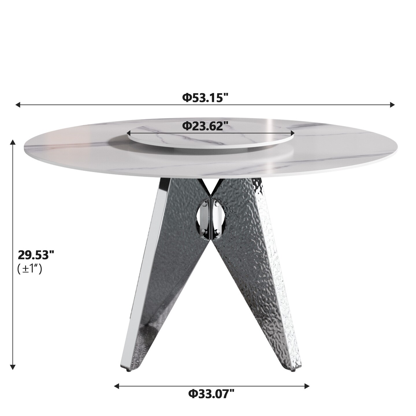 BuotiqHom DH-AT-135W60W8S Dining-Tables - View #3