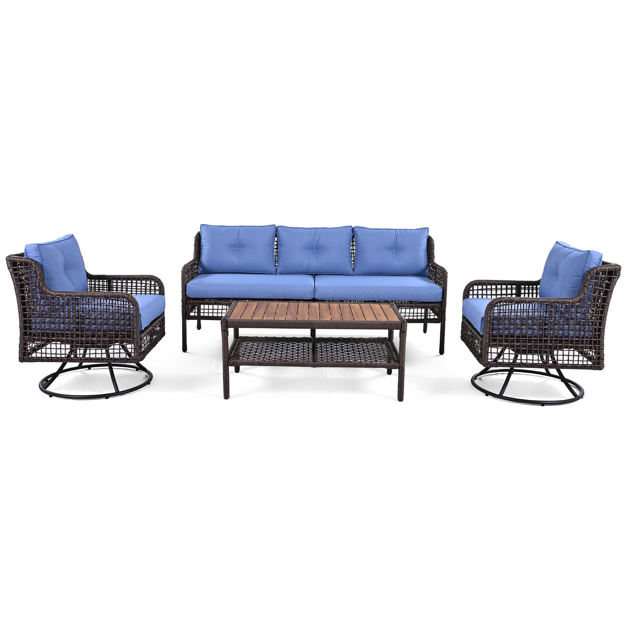 SINOFURN SYA020393GY Patio-Conversation-Sets - View #7
