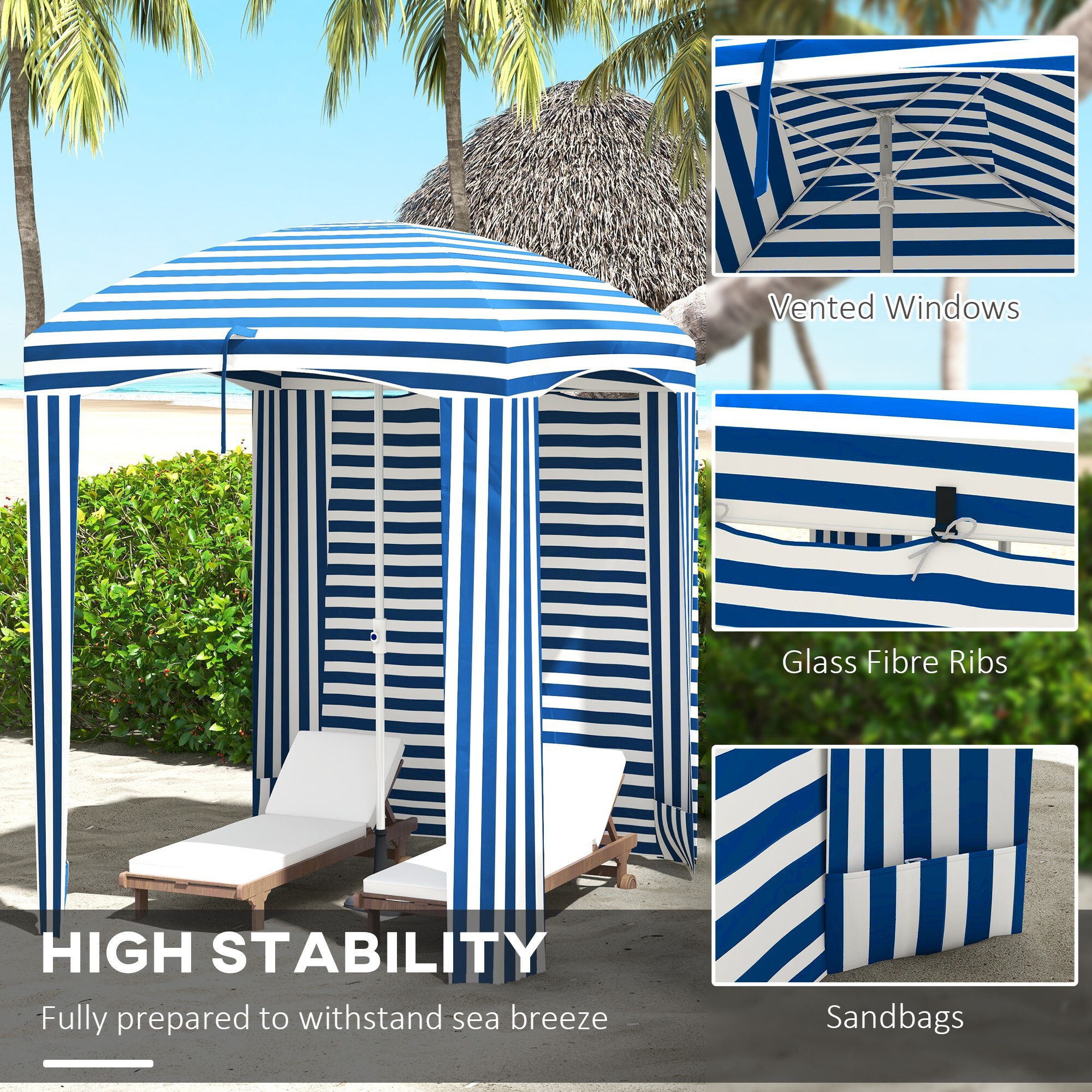 Miki Shinly AB-4271-04QI Beach-Umbrellas - View #4