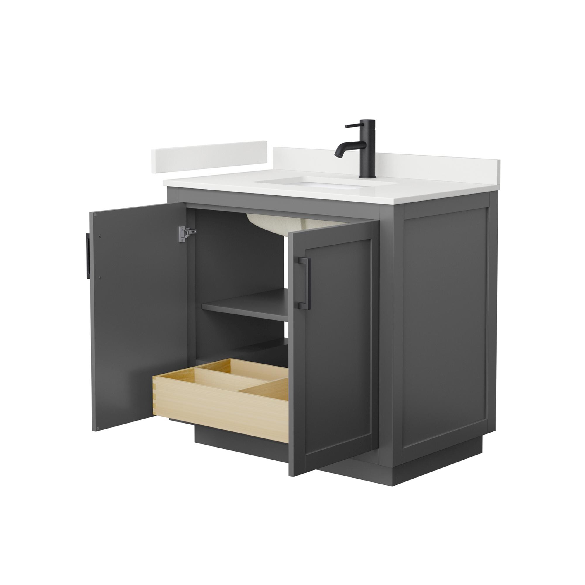Wyndham Collection WCF292936SGBWQUNSMXX Bath-Vanity-Combo - View #3