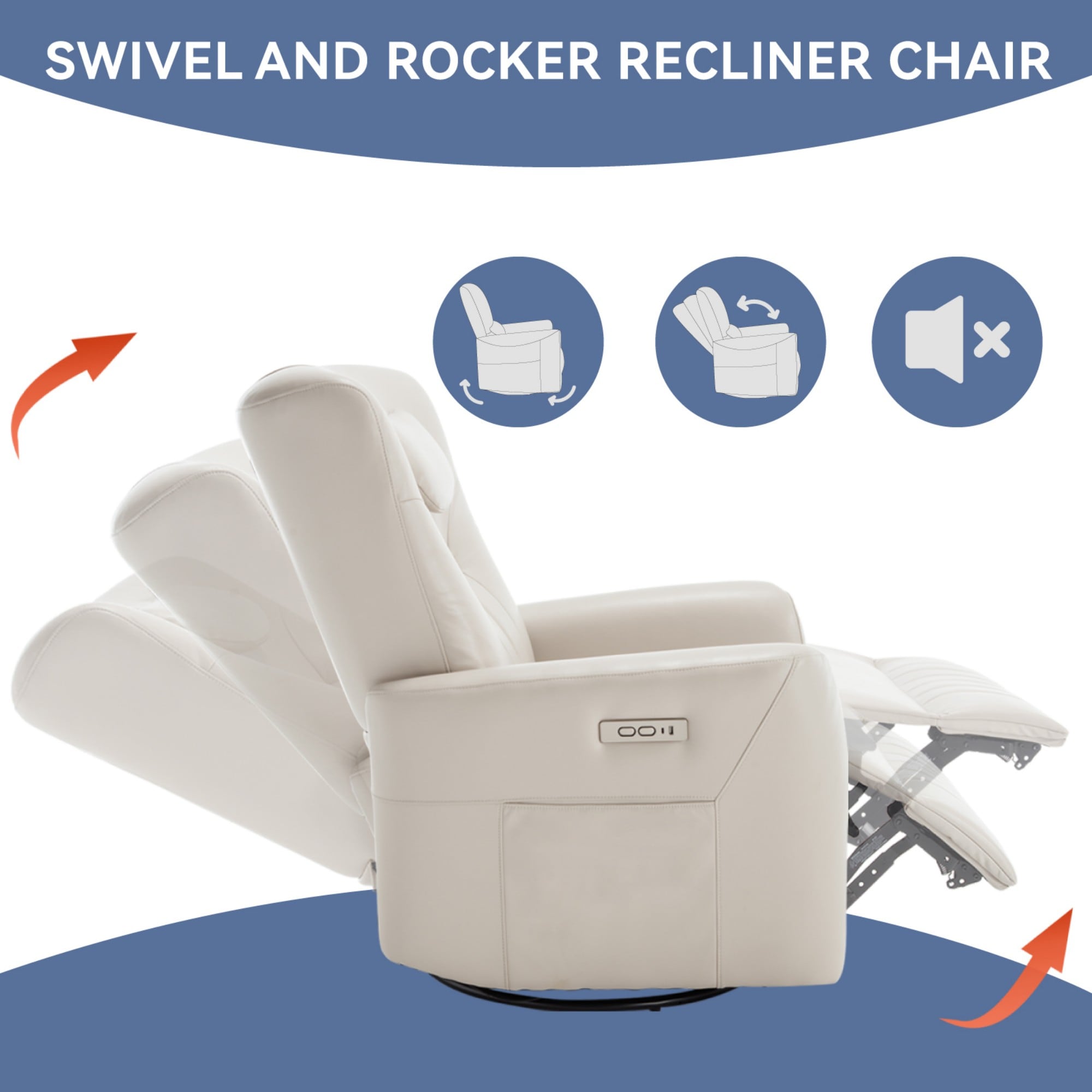 Boyel Living BL-CM808BE recliners - View #11