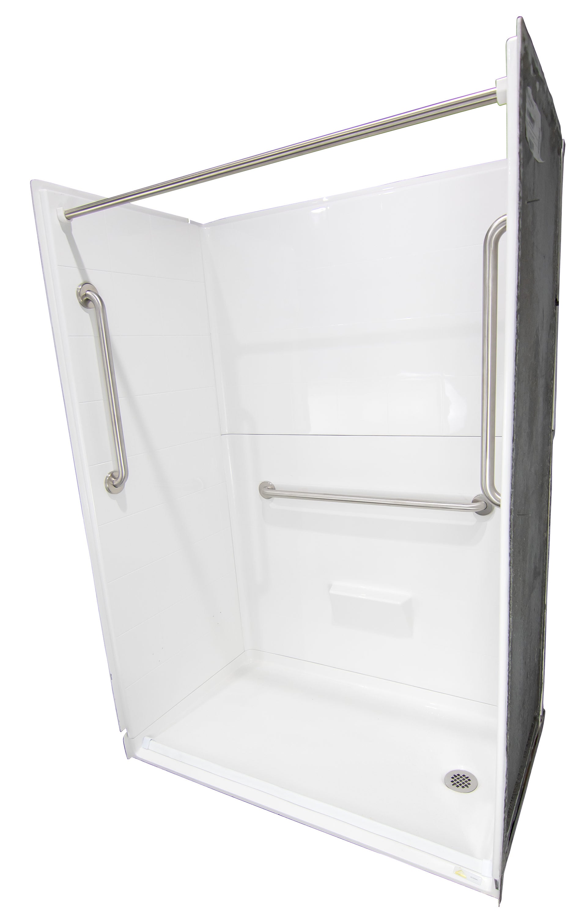 Laurel Mountain LM5436BF5PRPK11.0064 Alcove-Shower-Kit - View #3