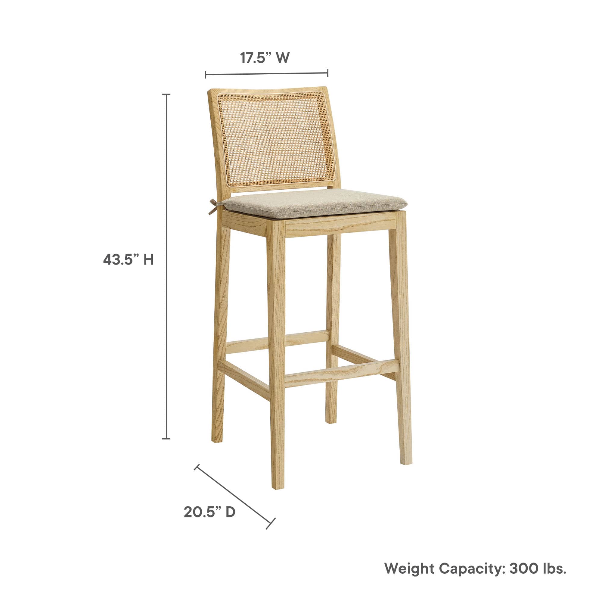 Modway EEI-7289-NAT-BEI stools - View #3