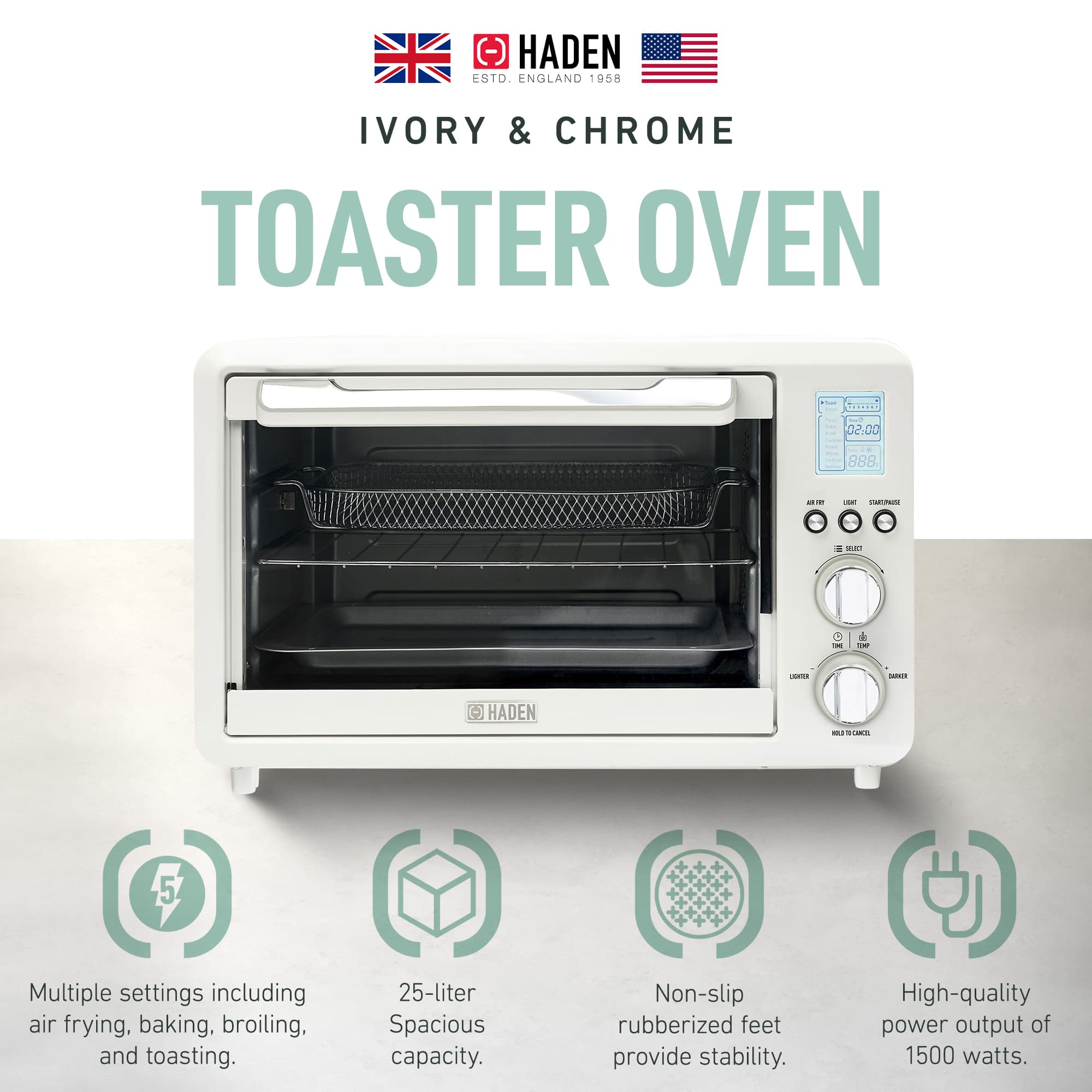 Haden 405989 Countertop-Toaster-Ovens - View #2