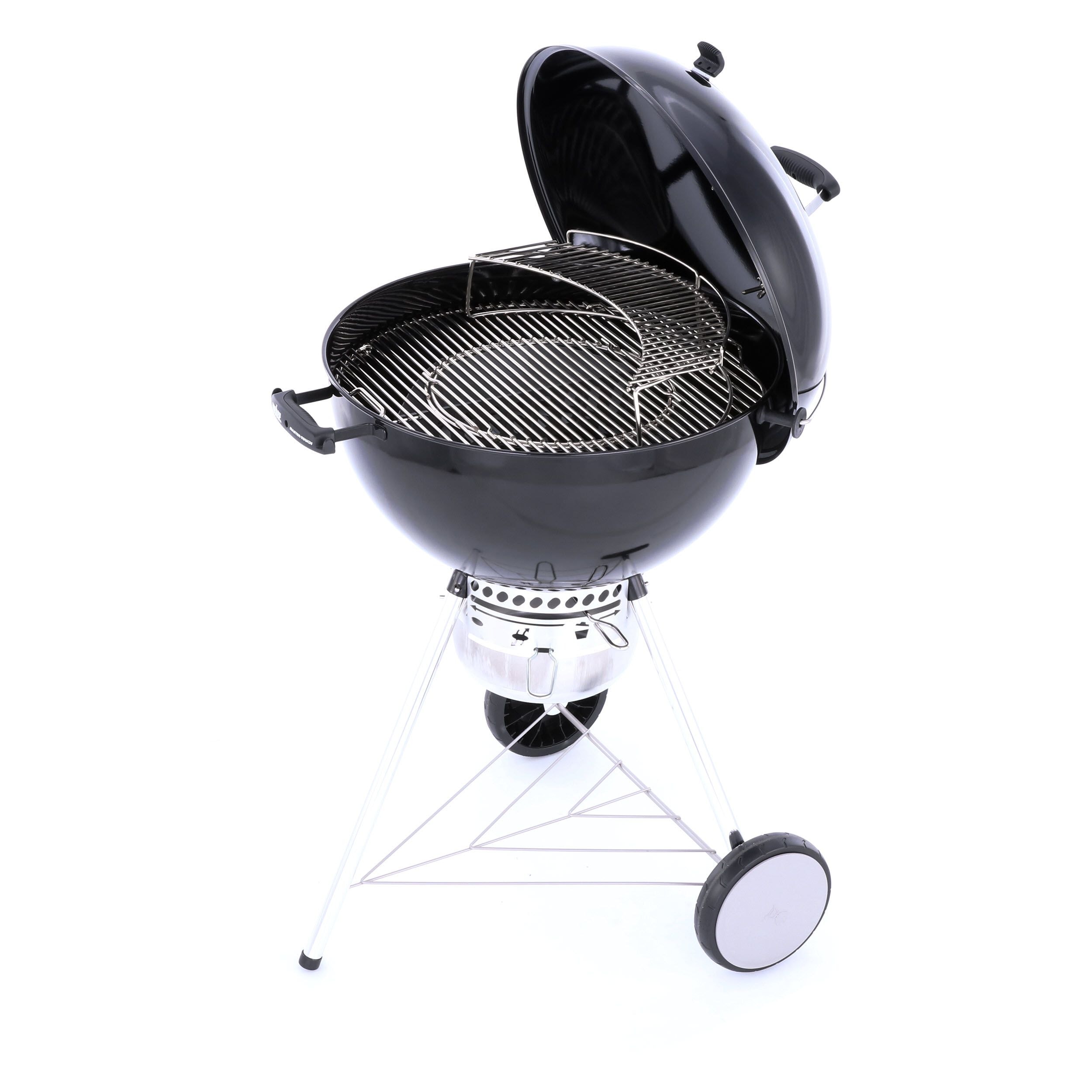 Weber Master Touch W Black Kettle Charcoal Grill in the Grills department at Lowes.com