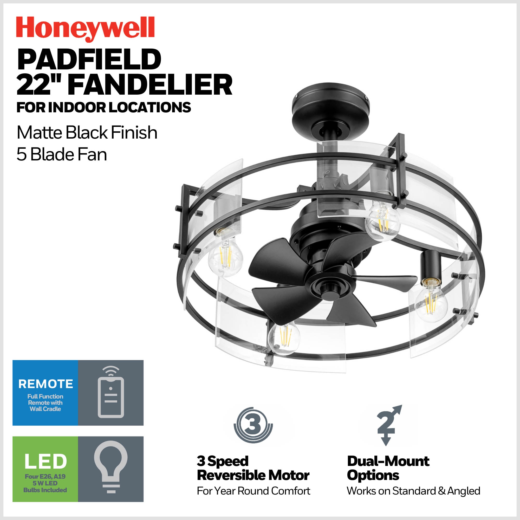 Honeywell 51917-26 Ceiling-Fans - View #3