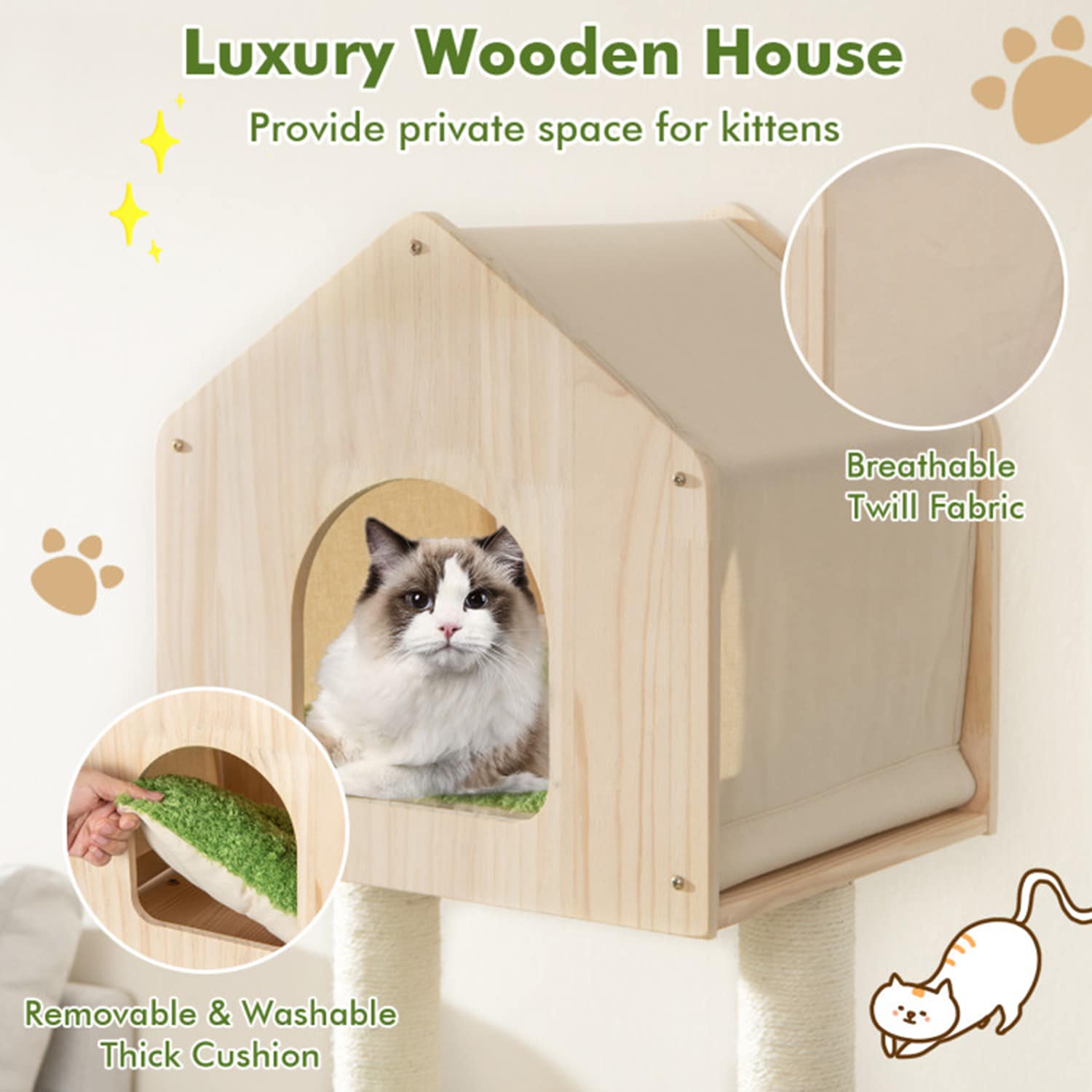 Mondawe MO-PV10128GN Cat-Trees - View #7