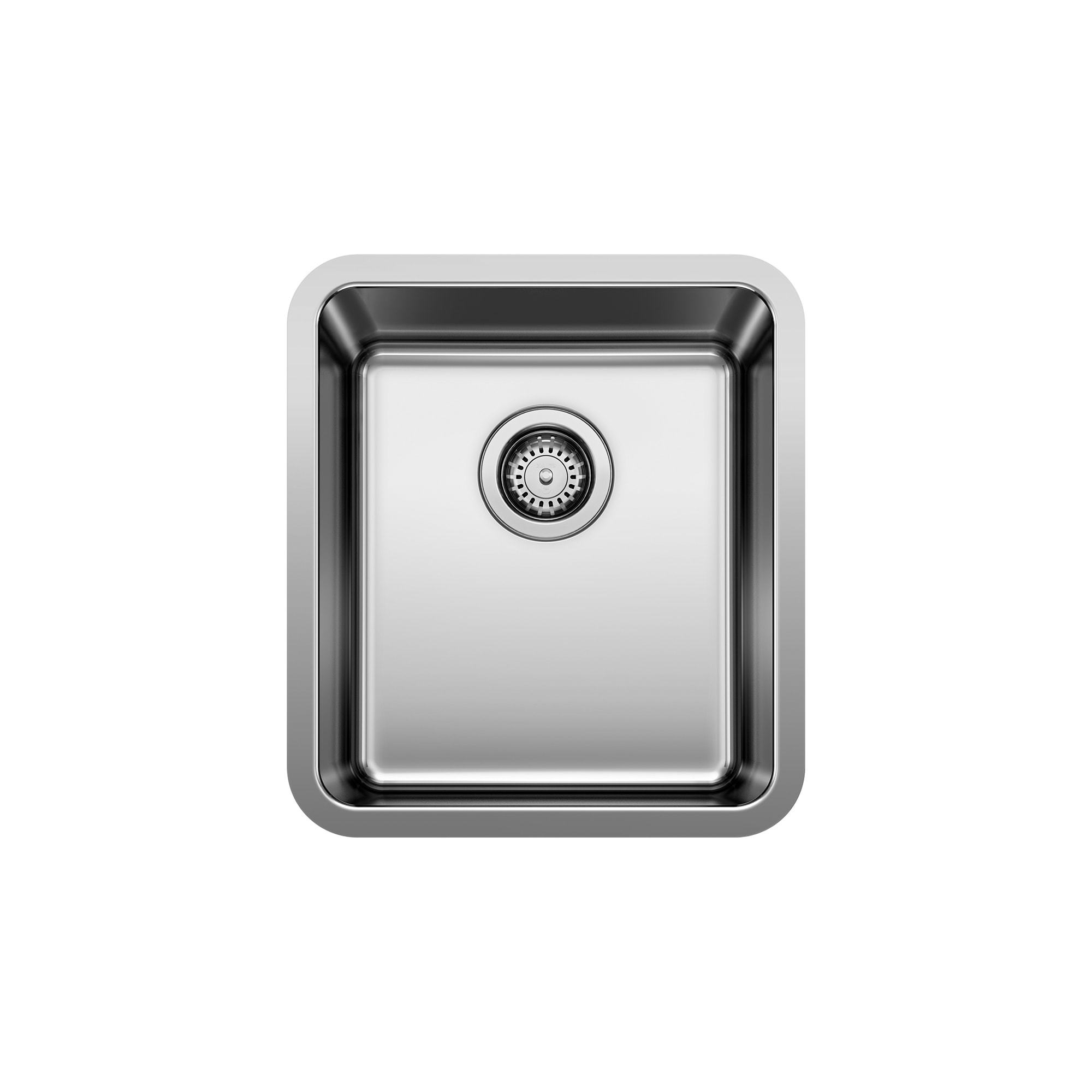 BLANCO 442767 Formera 16.0-in L x 18.0-in W Stainless steel No Faucet Hole Undermount Residential Bar Sink