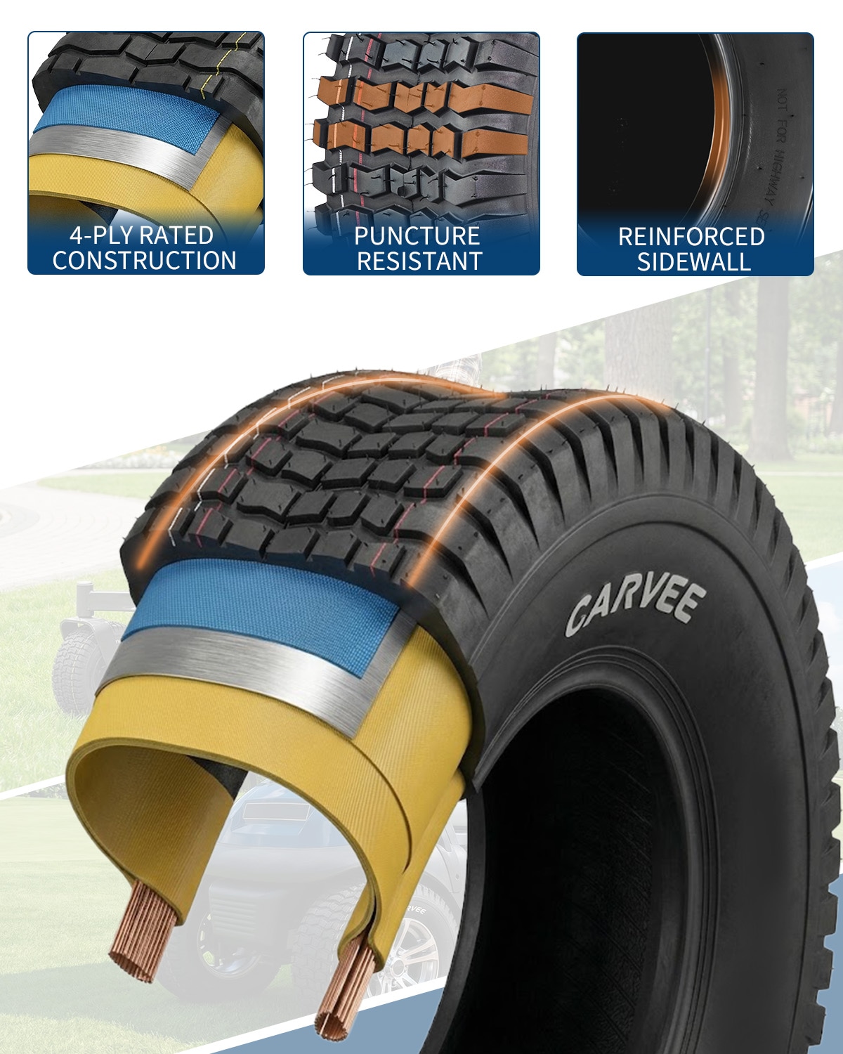 Garvee WNUMCQ0UYNSWK717ZFK Ope-Wheels-And-Tires - View #3