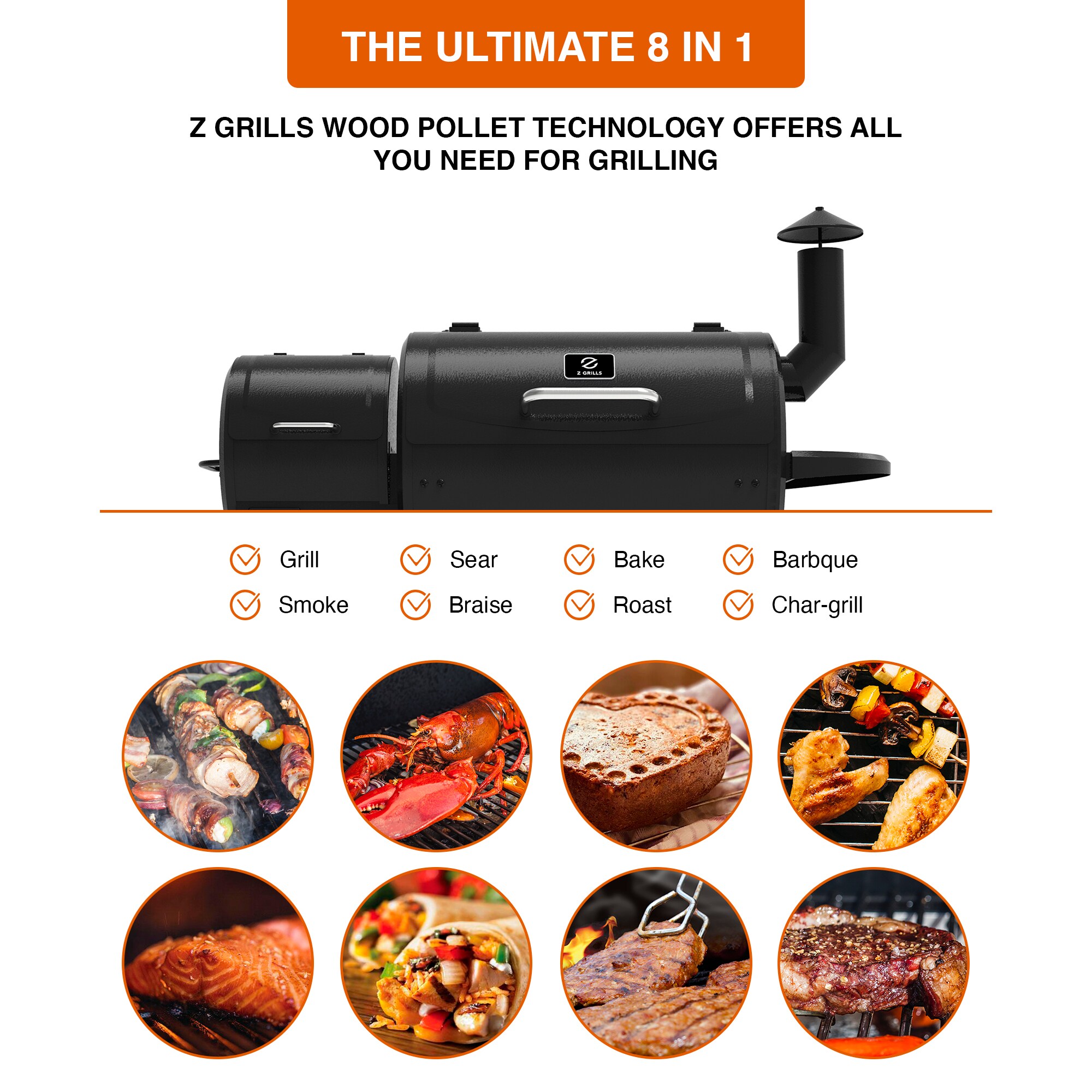 Z GRILLS ZPG-450A3 Pellet-Grills - View #7