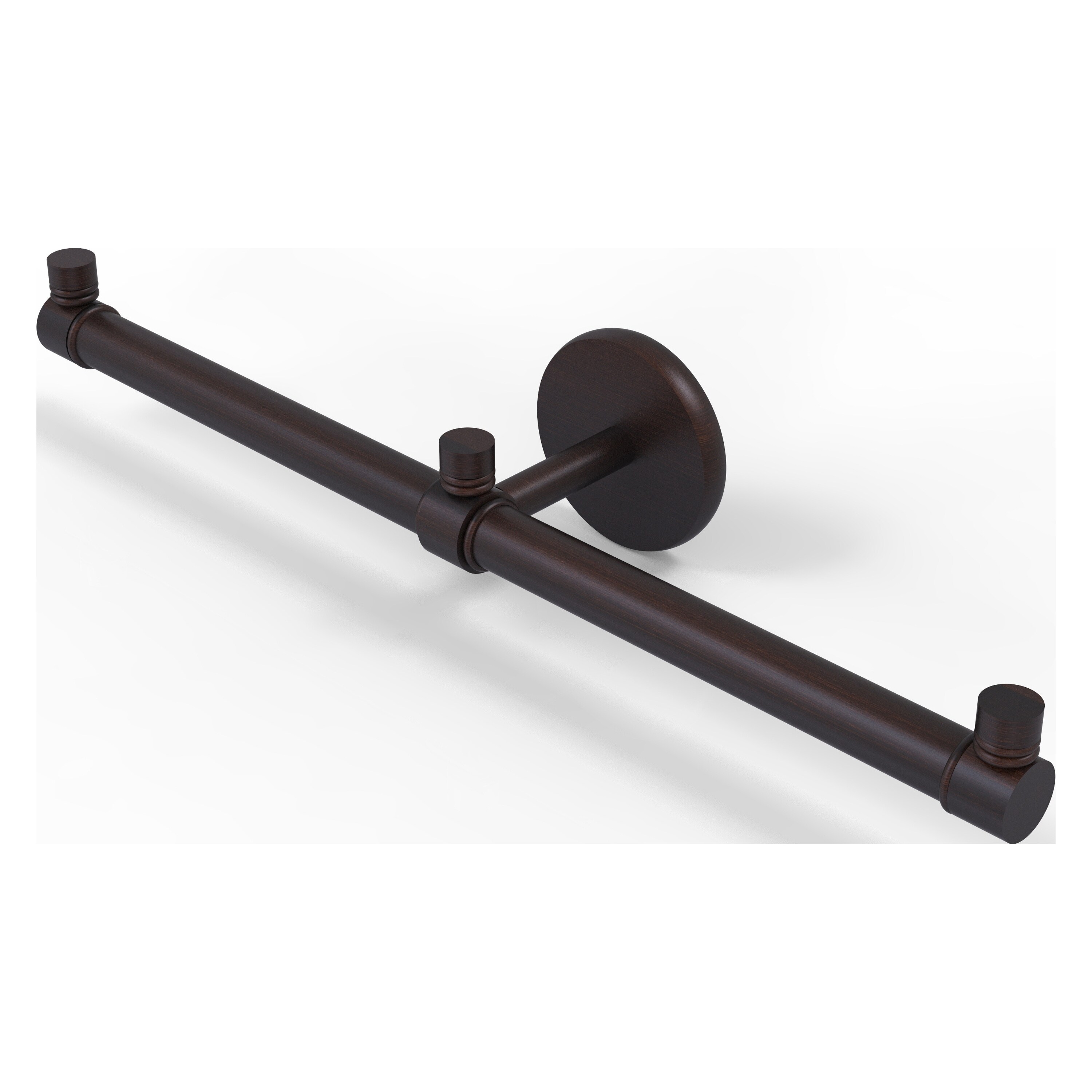 Allied Brass P1000-HTB-2-VB Prestige Skyline 15-in double Venetian Bronze Wall mount Double Towel Bar