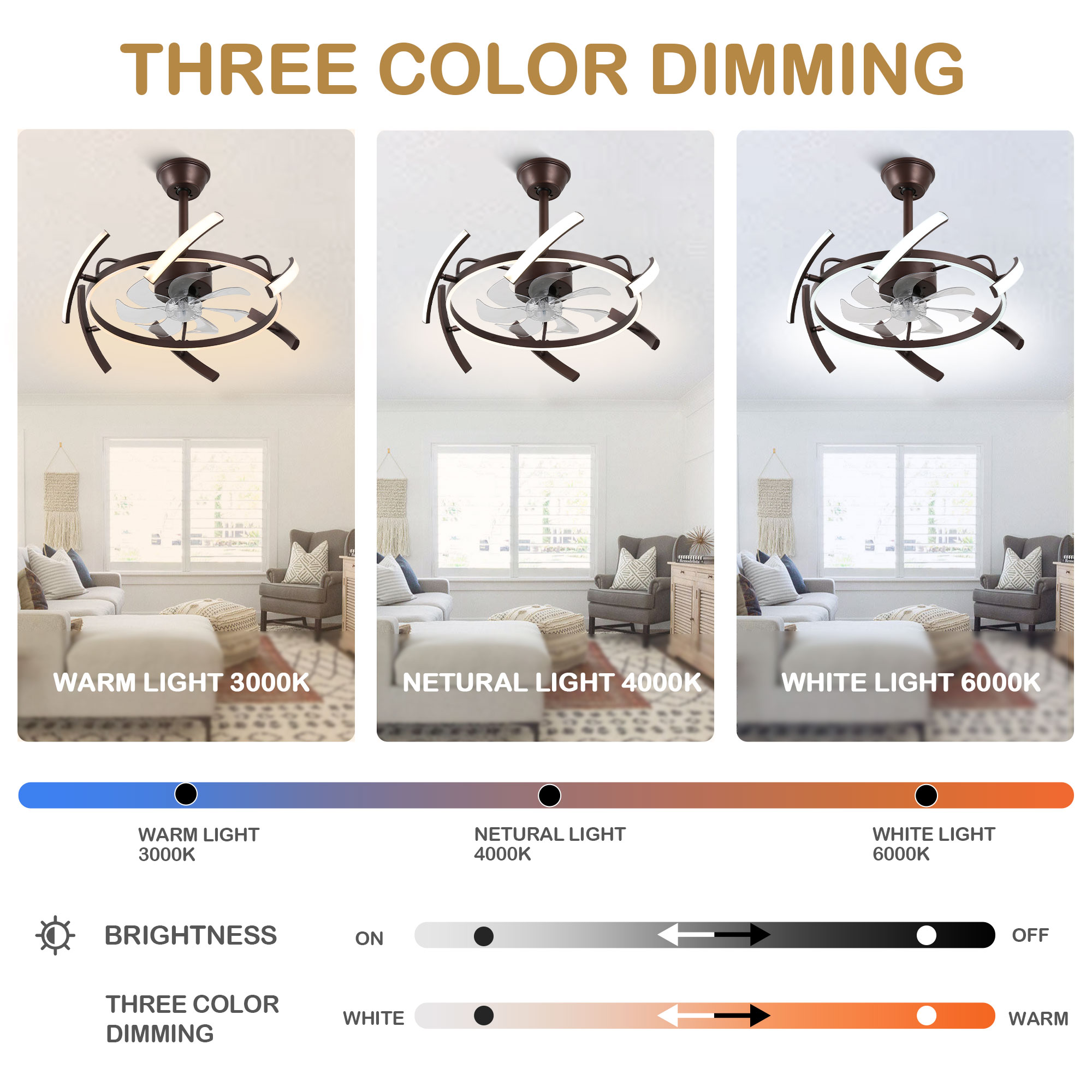 Bella Depot DCFS2403-K Ceiling-Fans - View #7