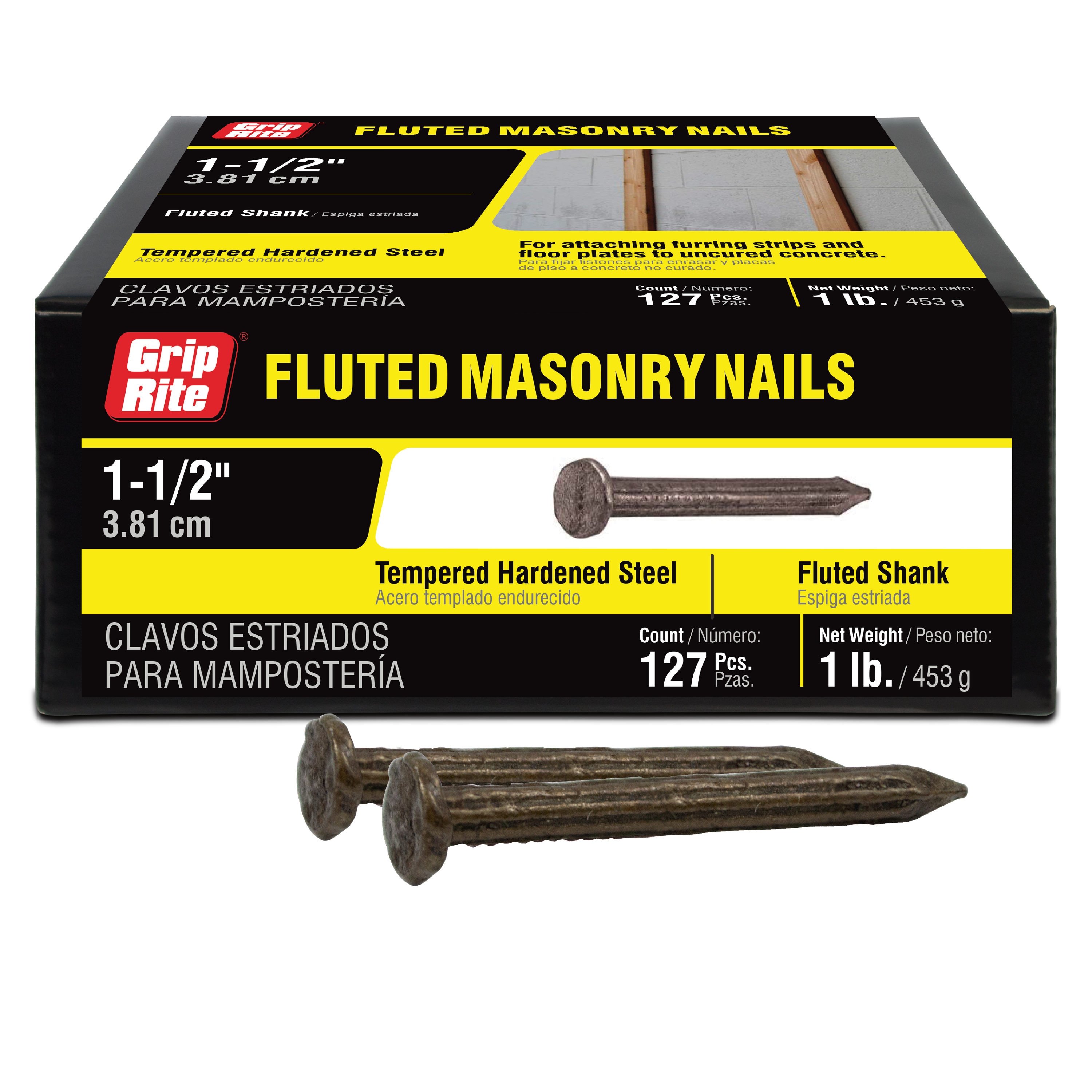 Armstrong Ceilings 1-1/4-in 14-Gauge Copper-plated Steel Finish Nails at  Lowes.com