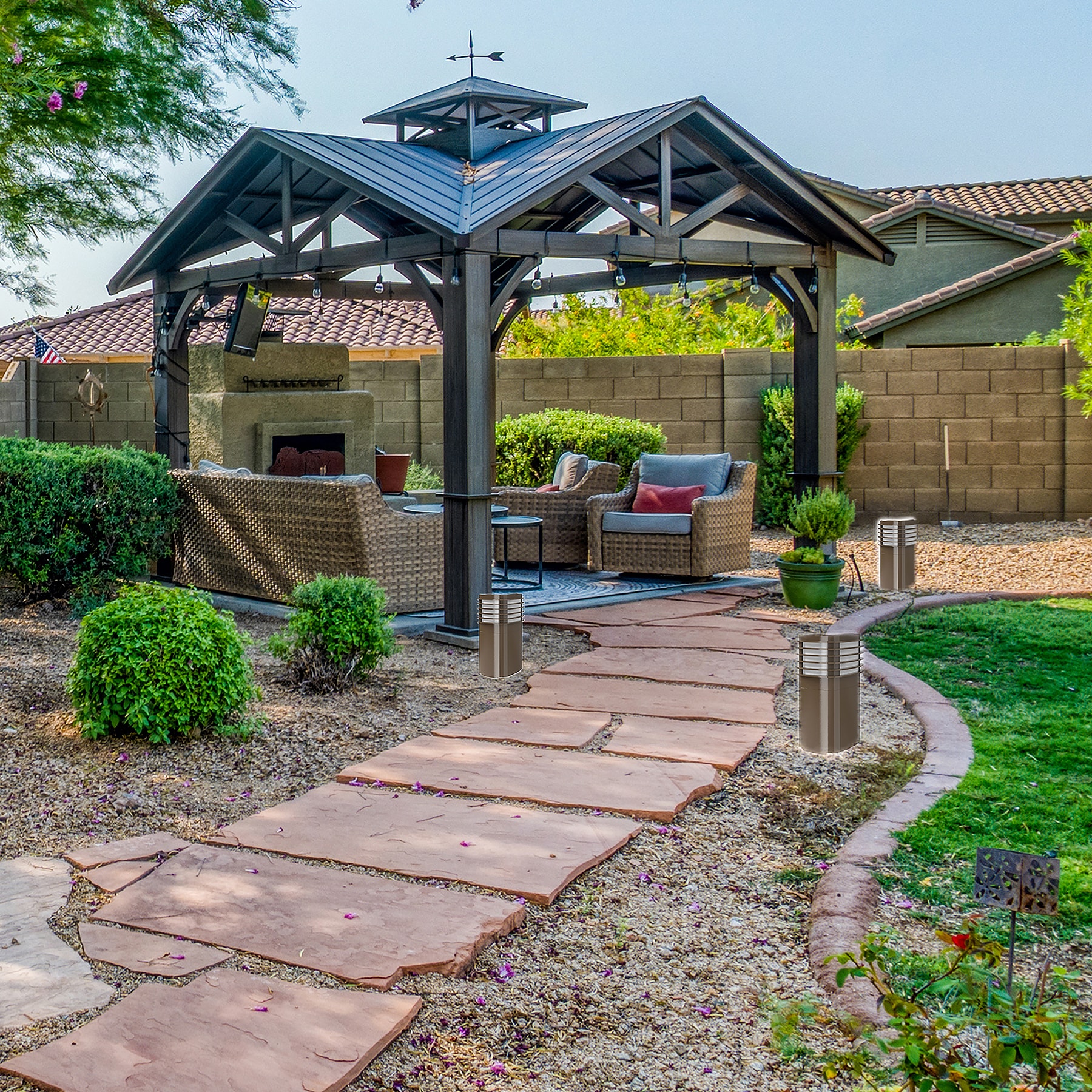 Hubbell PP55Z Landscape-Lighting-Stakes - View #3