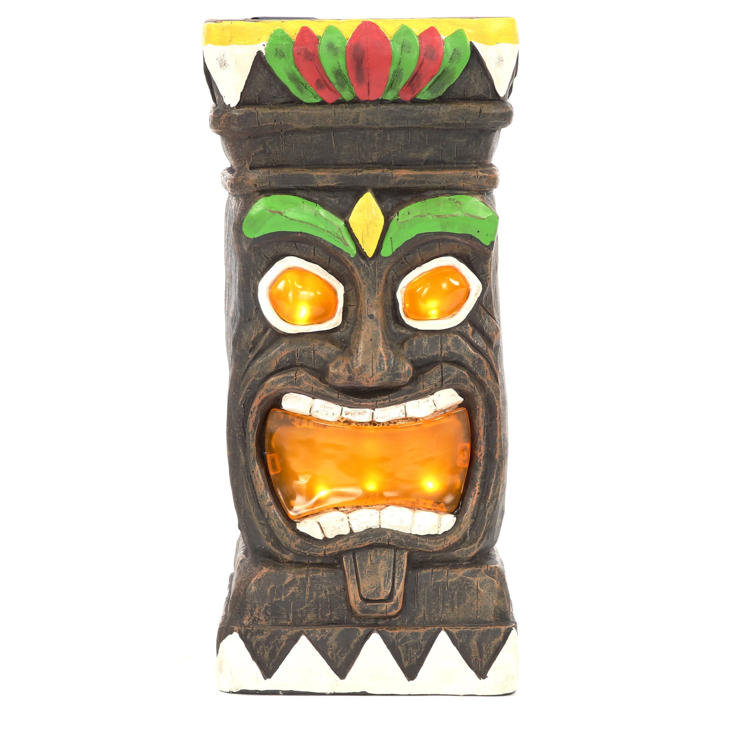 tiki solar lights lowes