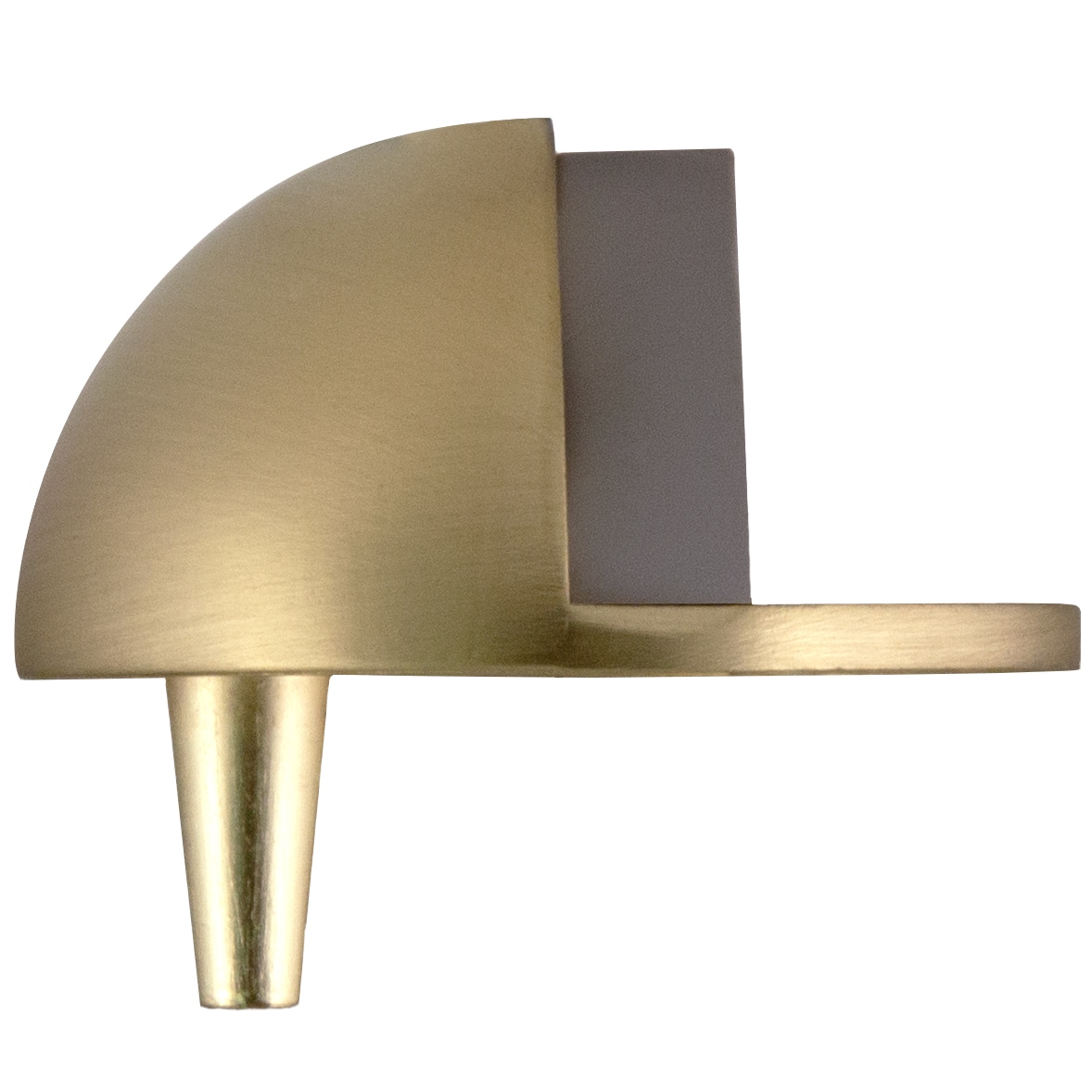 Design House Satin Brass Dome Bumper Door Stop (5-Pack) 181875 at Lowes.com