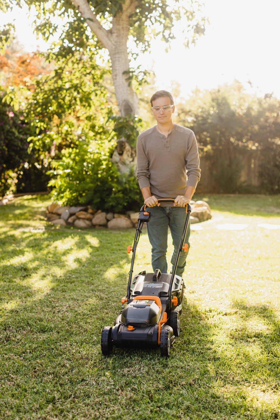 WORX WG779 Cordless-Elec-Push-Mowers - View #8