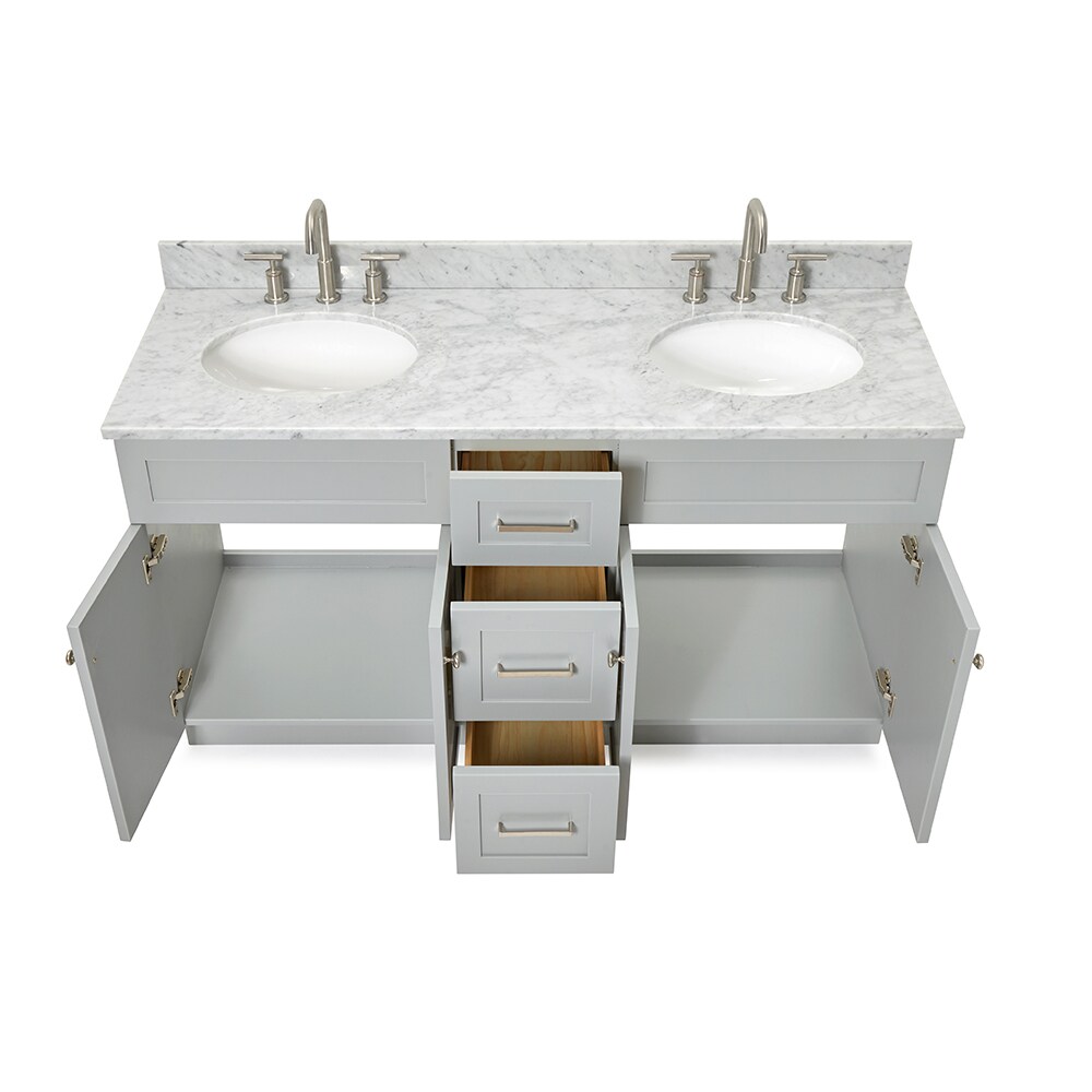 ARIEL F061DCW2OVOGRY Bath-Vanity-Combo - View #6