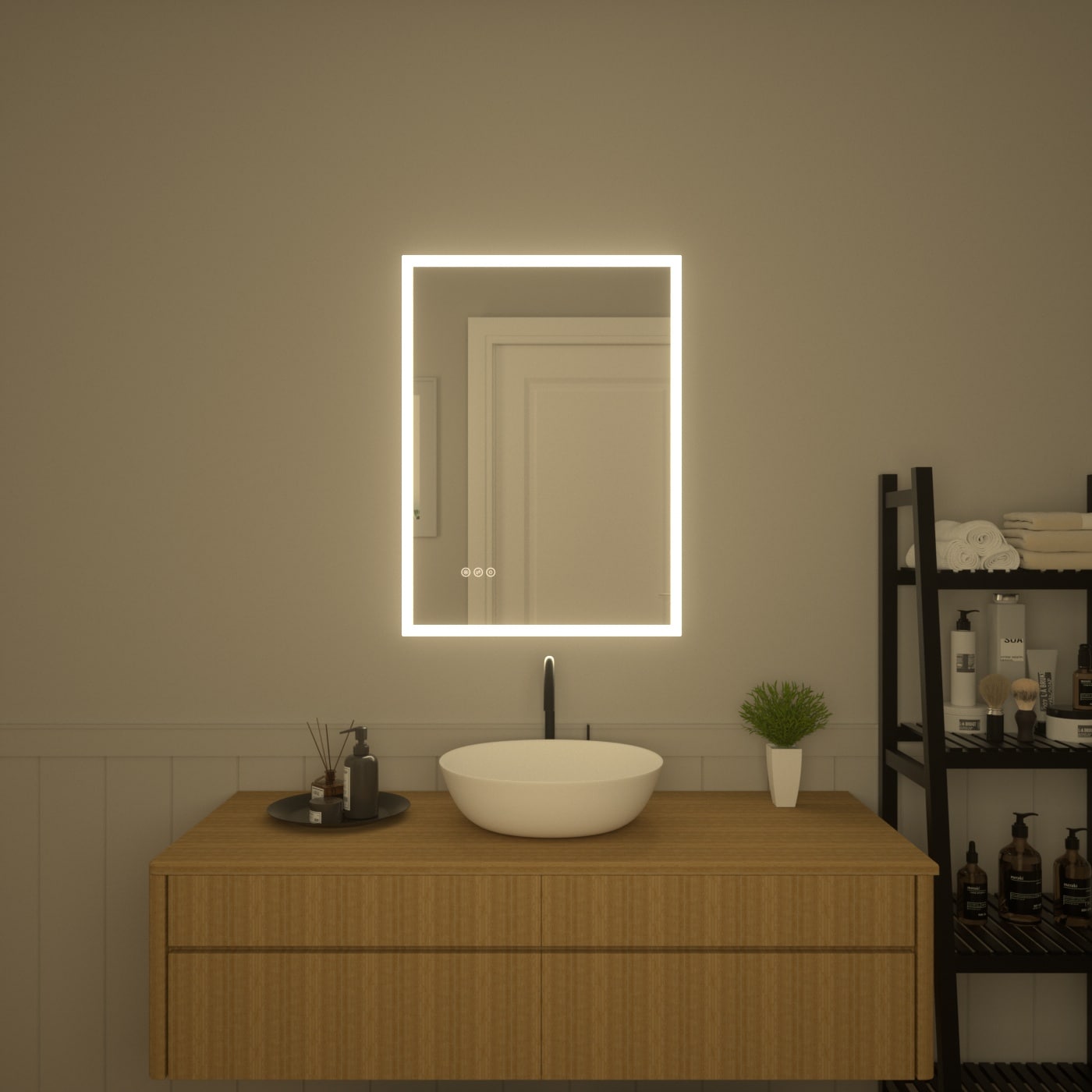 TaiMei MC04-2230SF1 Framed-Bath-Mirrors - View #12