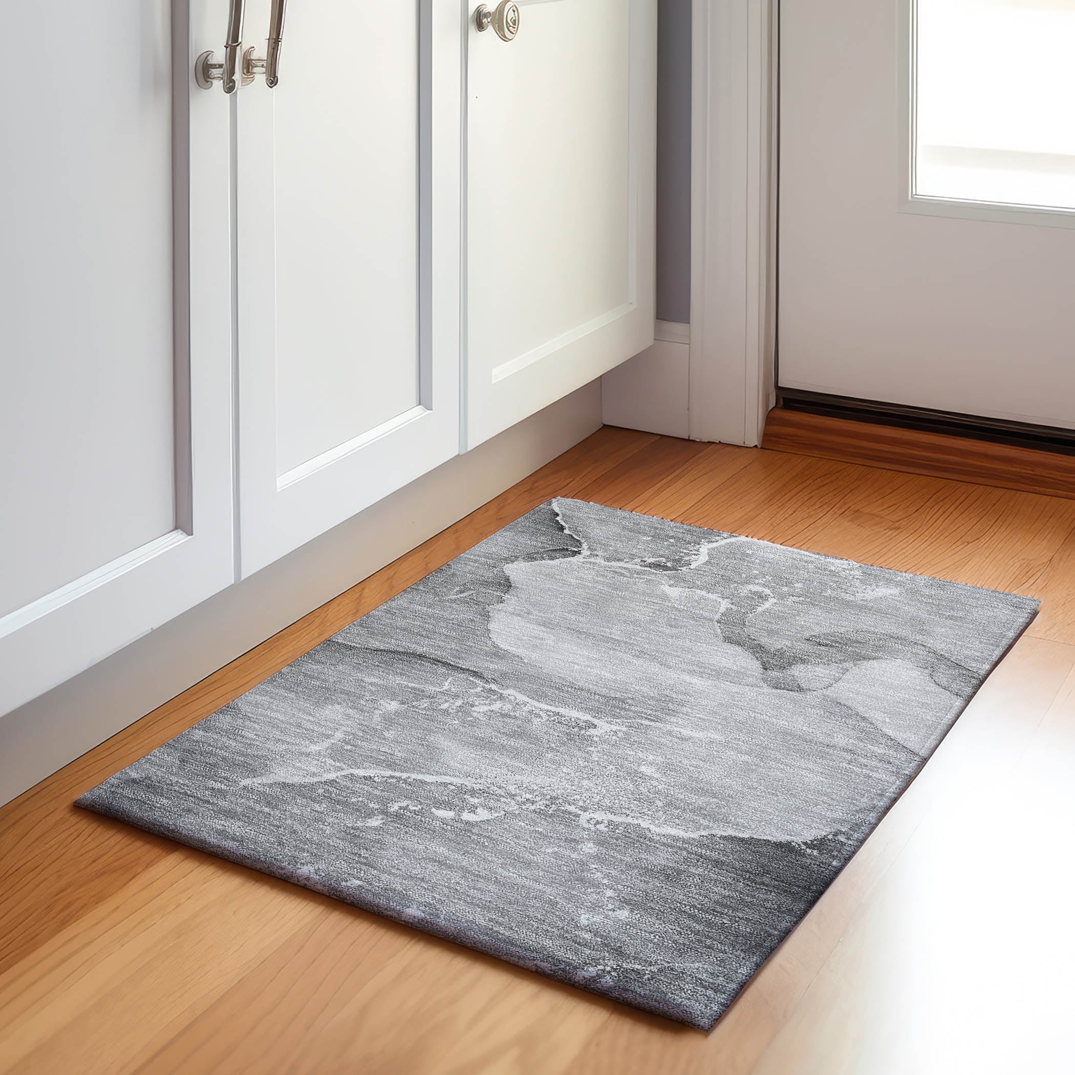 Addison Rugs AMF576IV20X30 Mayfield AMF576IV 2 x 3 (ft) Loomed Polyester Ivory Rectangular Indoor Geometric Machine washable Area rug