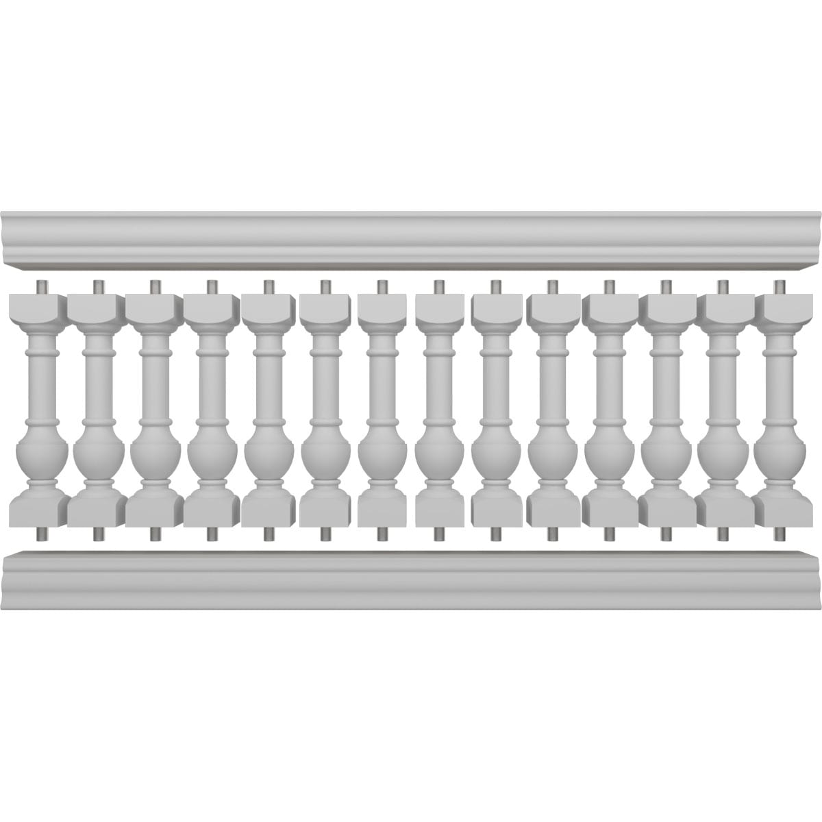 Ekena Millwork BALK38X084YOG railings - View #5