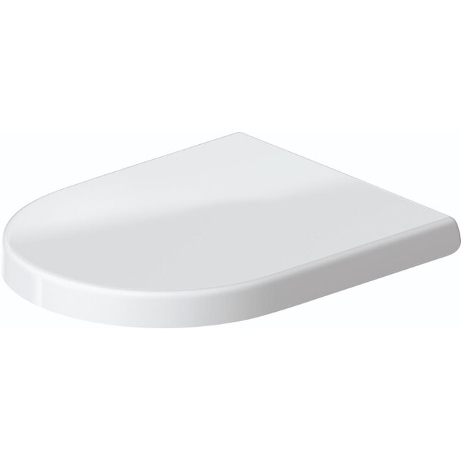 Duravit Darling New White Elongated Slow-Close Toilet Seat in the Toilet Seats department Lowes.com