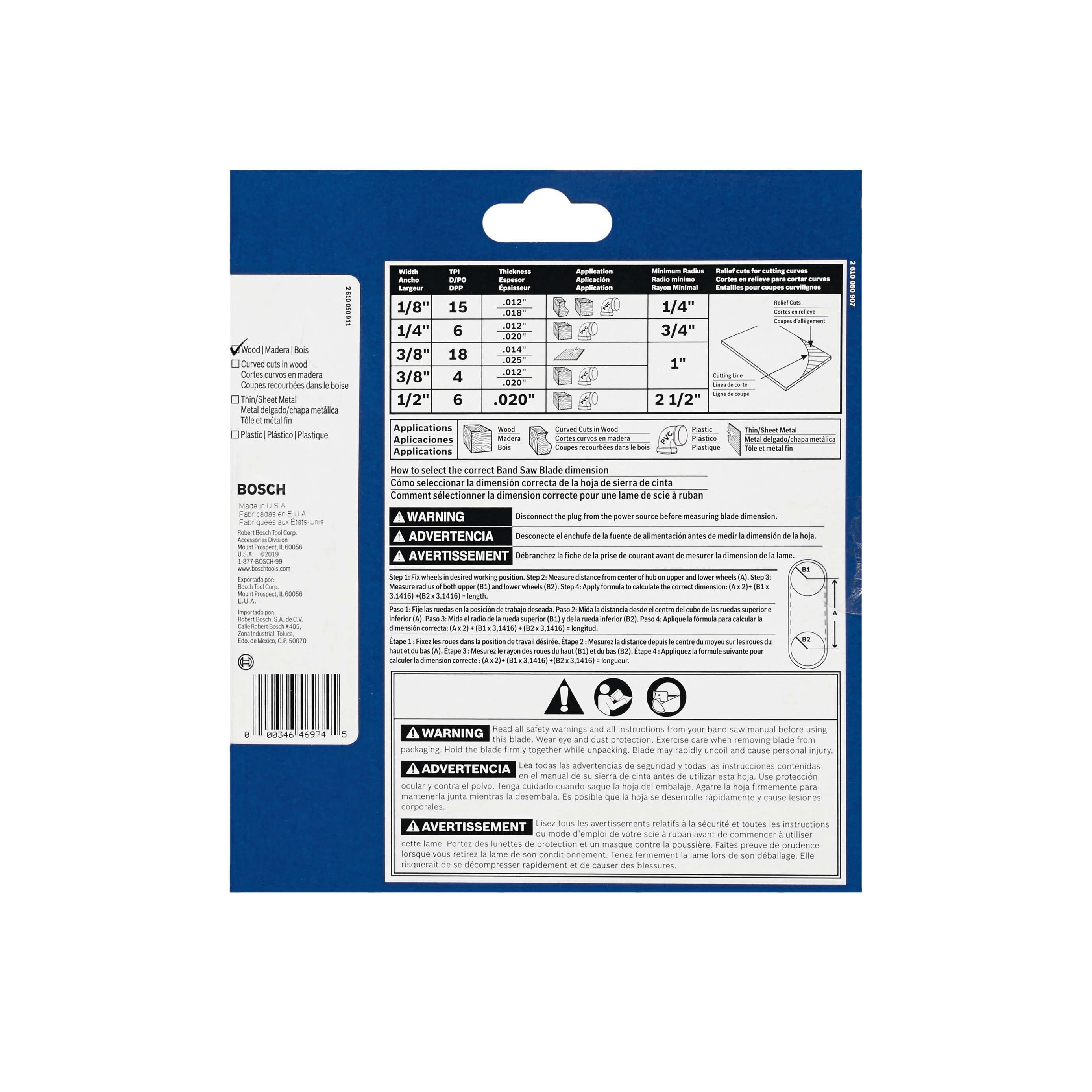 Bosch BS62-6WD Band-Saw-Blades - View #10