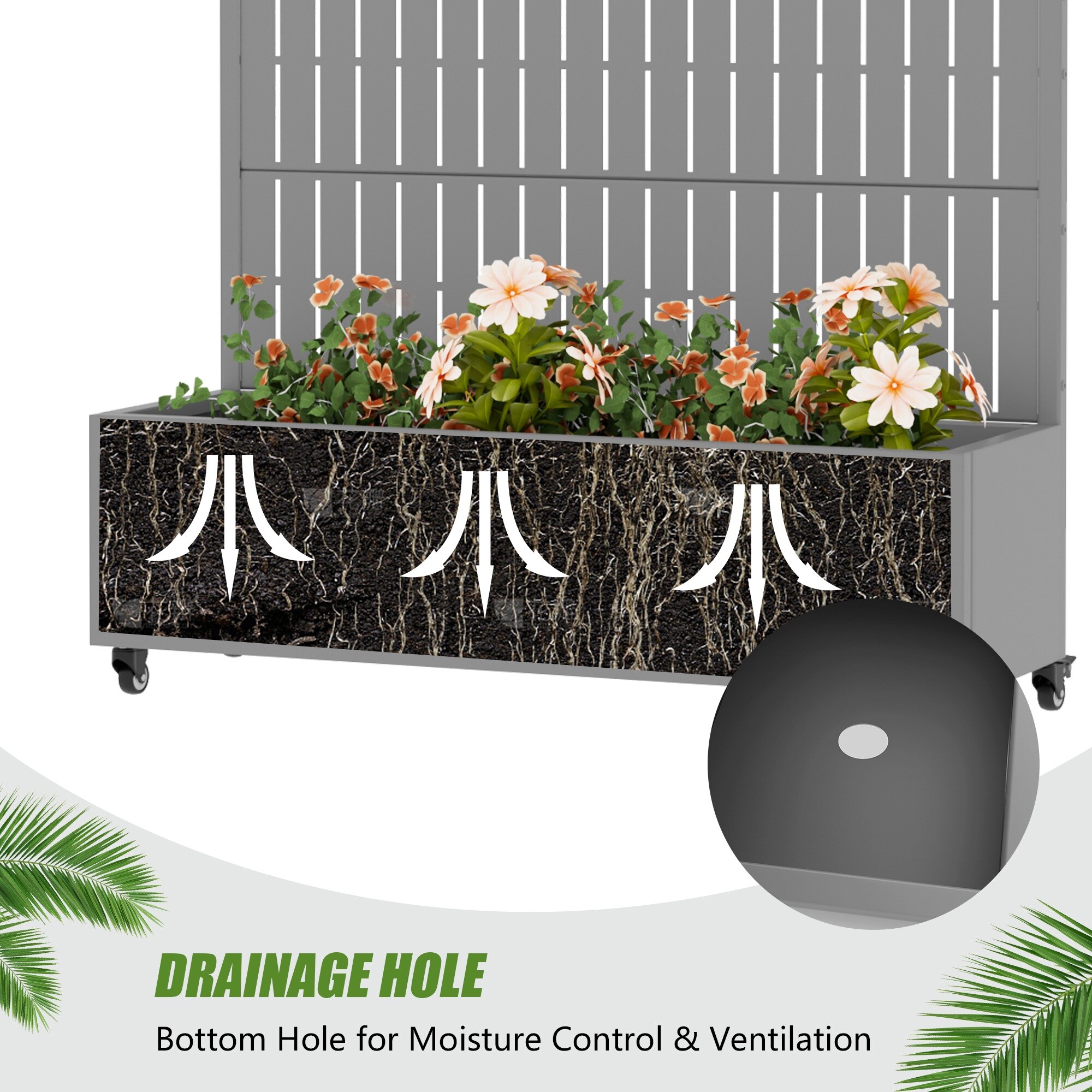 Misty Moon LW0406-SYJZZX-A24 Planter-Window-Box - View #5