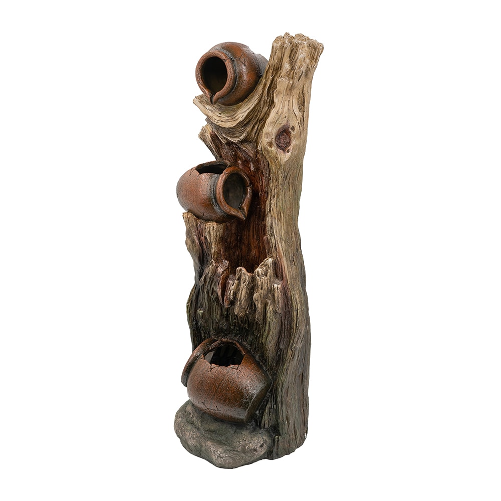 ZAKLOOP WU2078P178872 37.8-in H x 11.6-in W Brown Garden Statue