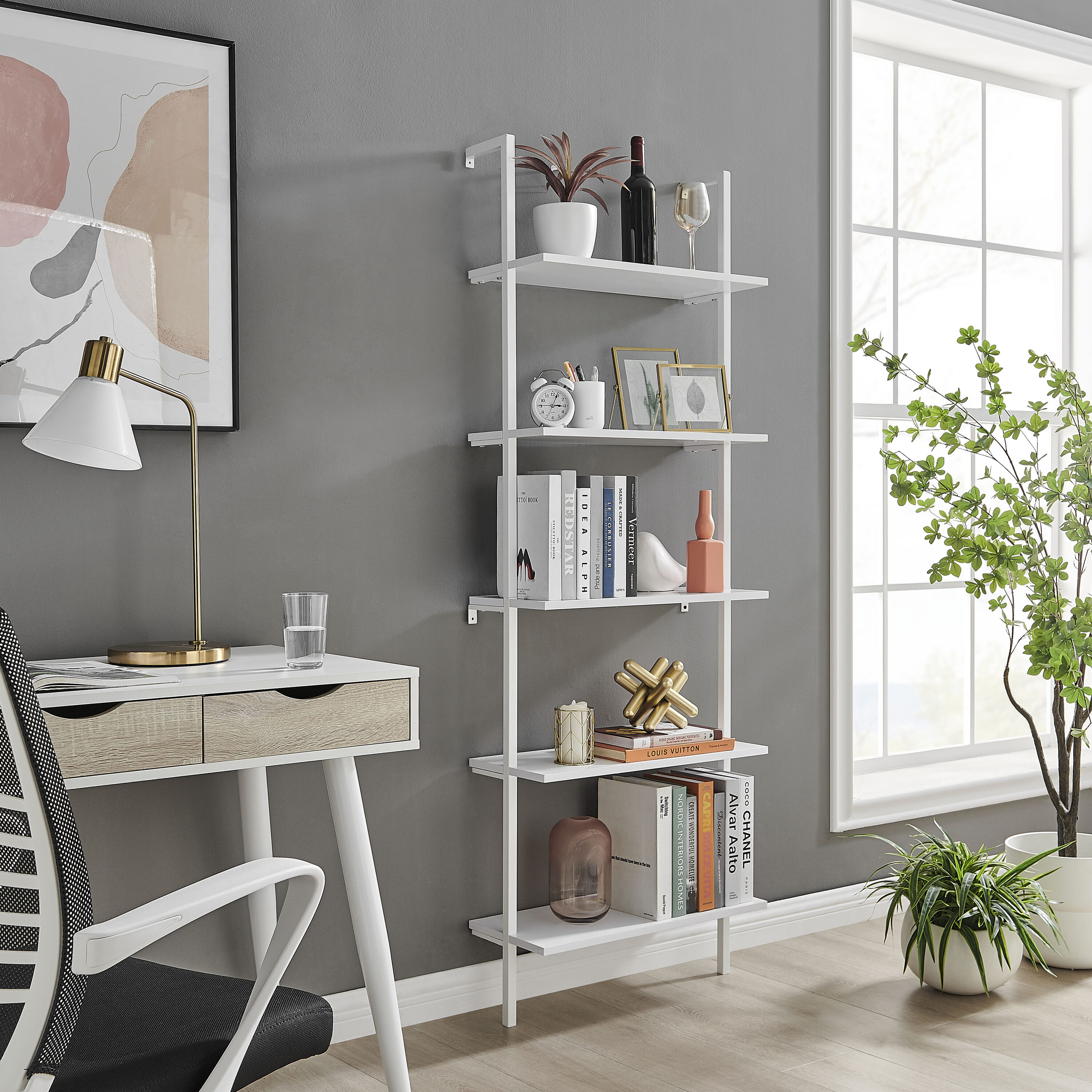 Danya B. GH22085WH Wall-Mounted-Shelving - View #8