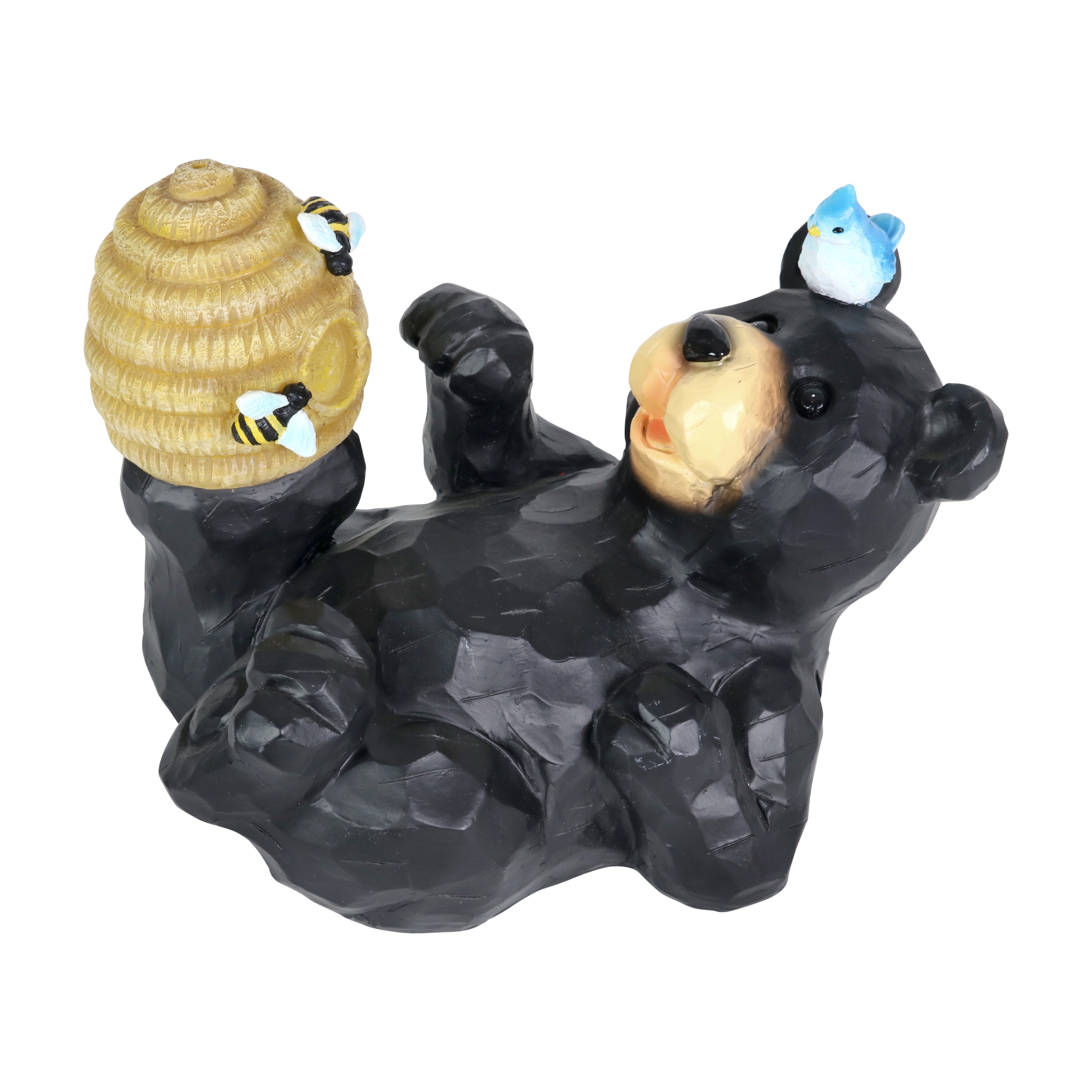 Exhart 71419-RS 7.28-in H x 9.33-in W Multiple colors/finishes Bear Garden Statue