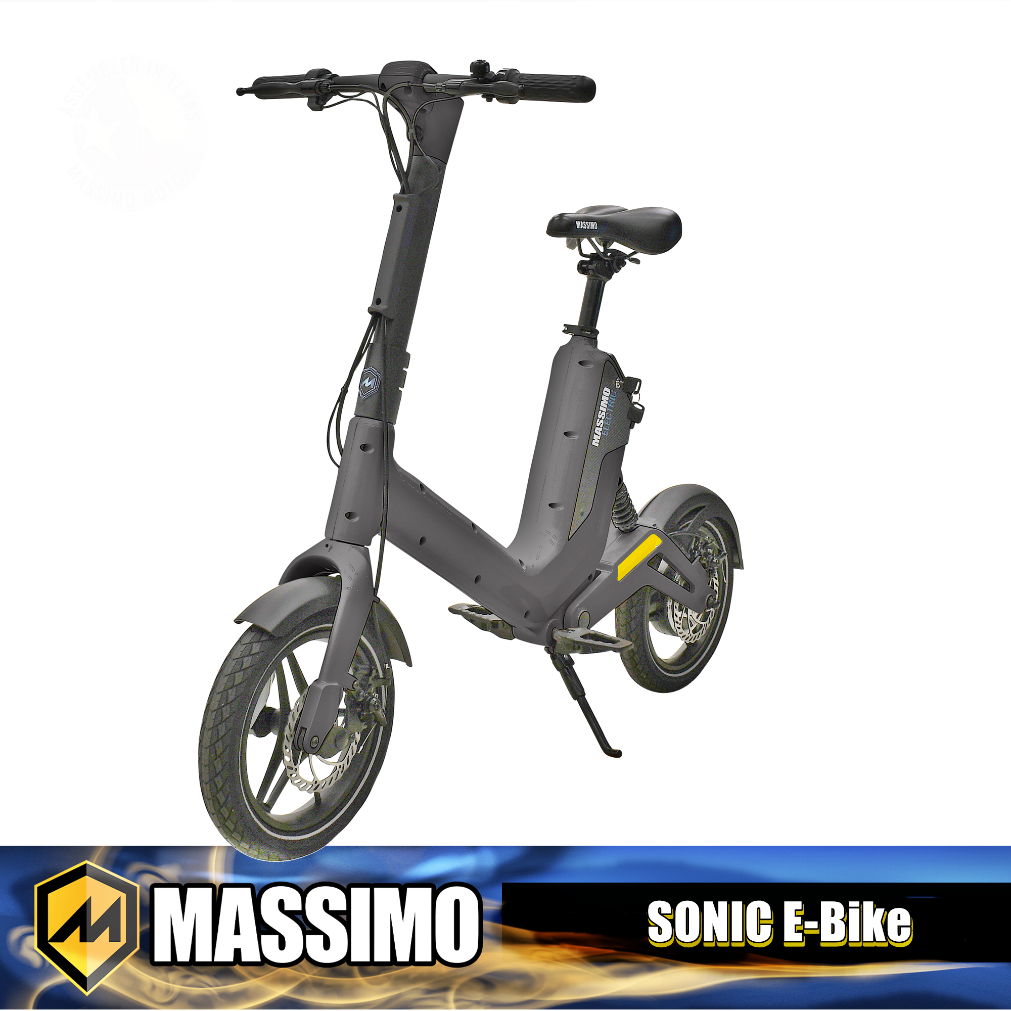 Massimo E430350717 14-in Adult unisex E-bike