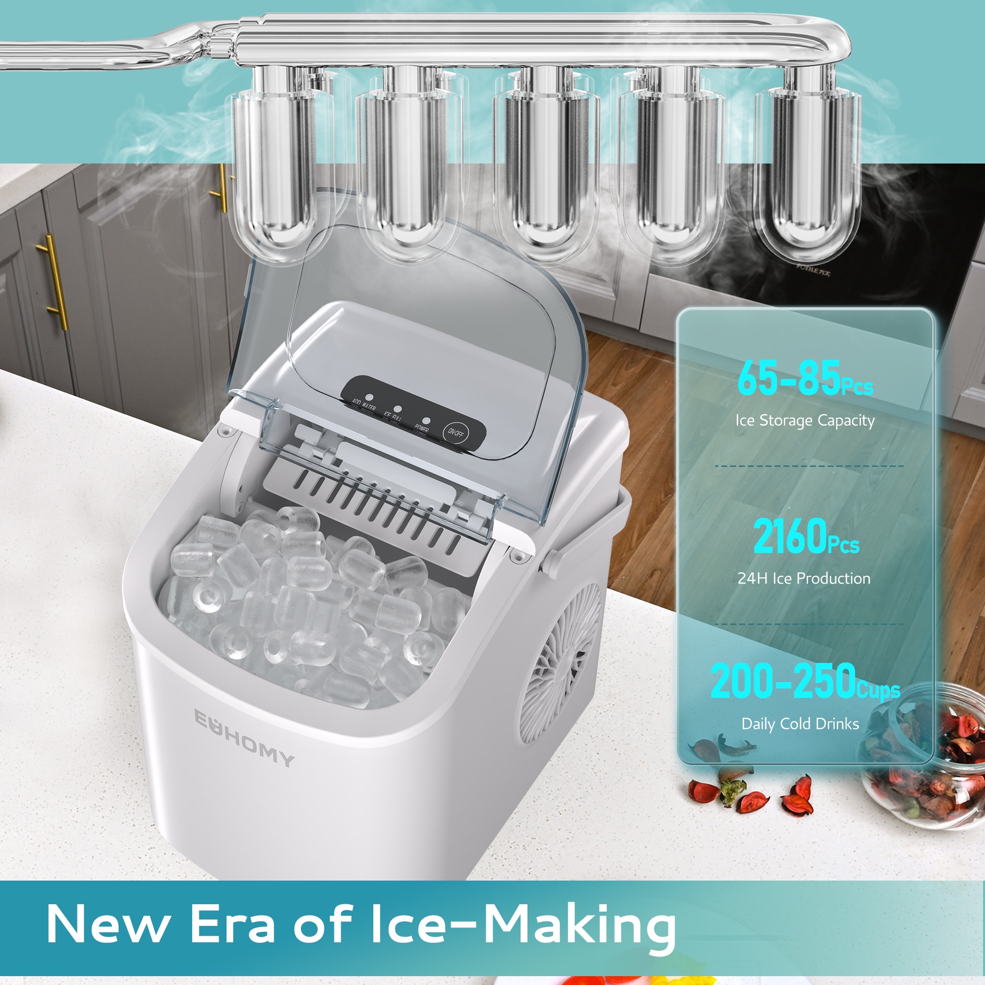 Euhomy IM-06B Ice-Makers - View #3