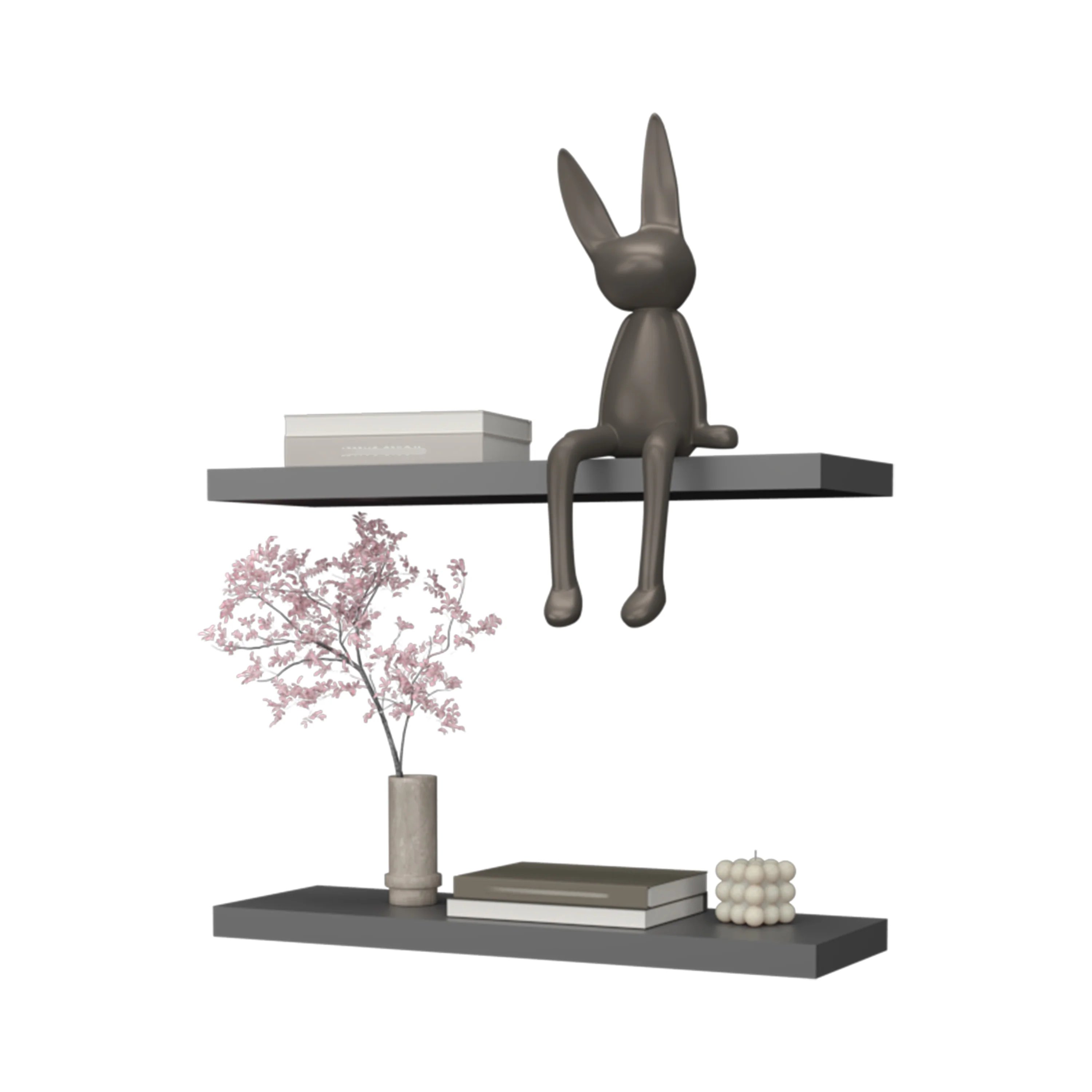 JUSHUA FL-2P252141 Wall-Mounted-Shelving - View #4